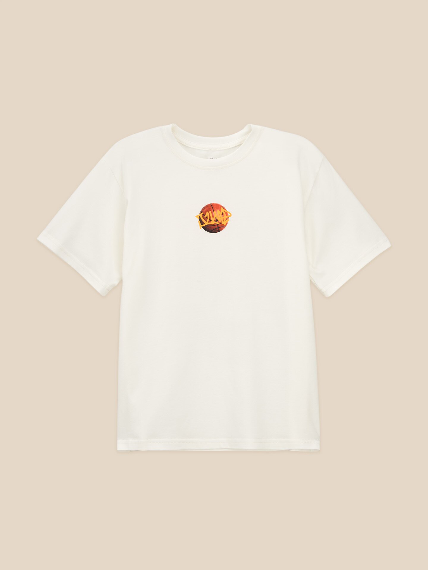 Купити Футболка з принтом для хлопчика LAWA P-BB02349 152 см Молочний Артикул: 2000999633119 Фото повноекранне №6
