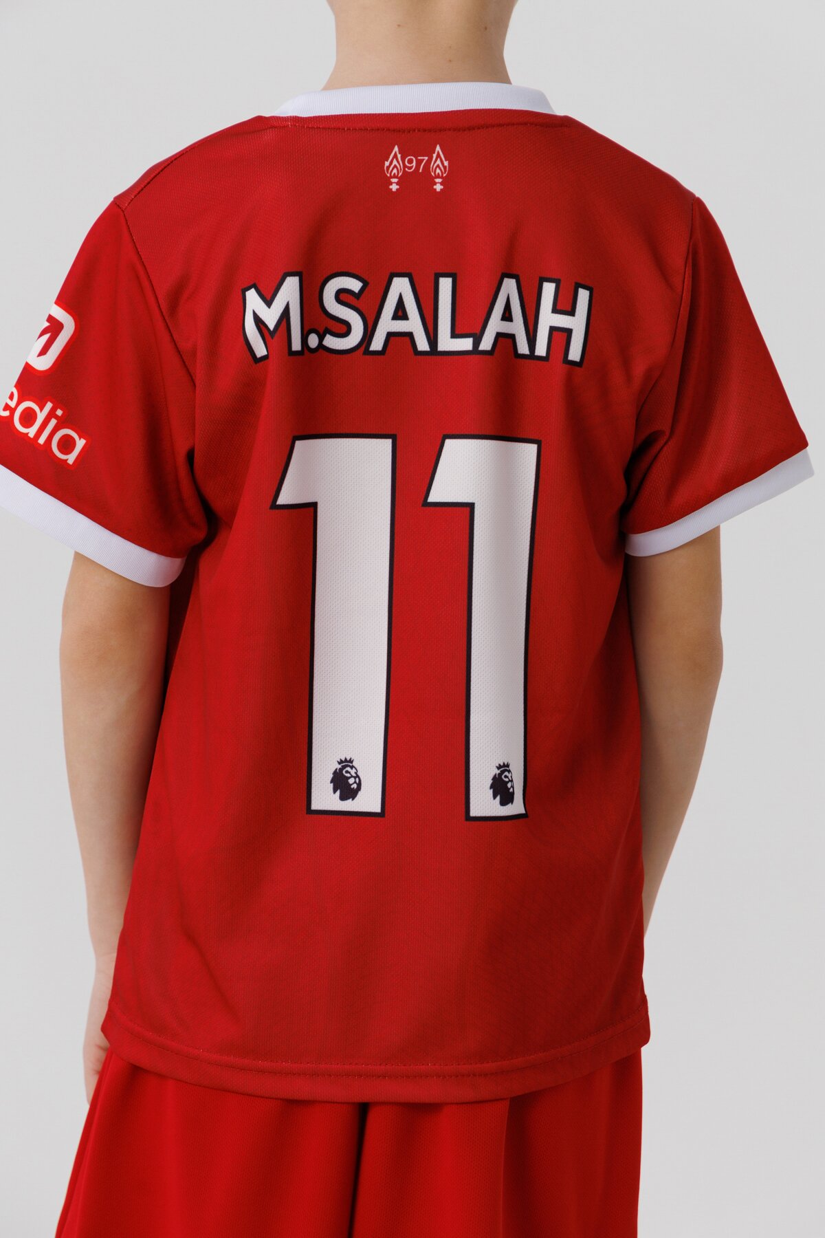 Футбольна форма для хлопчика BLD ЛІВЕРПУЛЬ SALAH 110 см Червоний (2000904755417A)  Фото №5