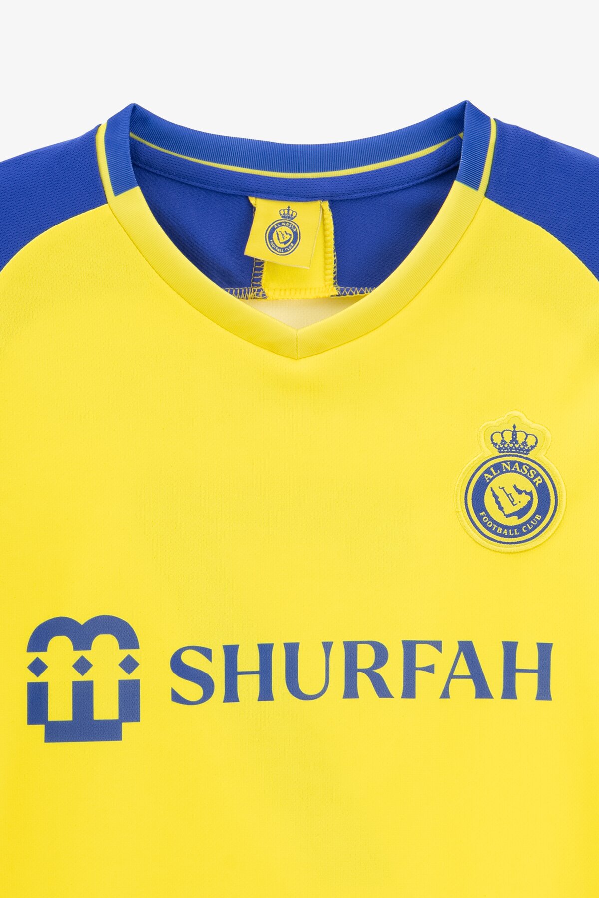 Купити Футбольна форма для хлопчика BLD AL NASSR RONALDO 110 см Синьо-жовтий Артикул: 2000990102157 Фото повноекранне №8