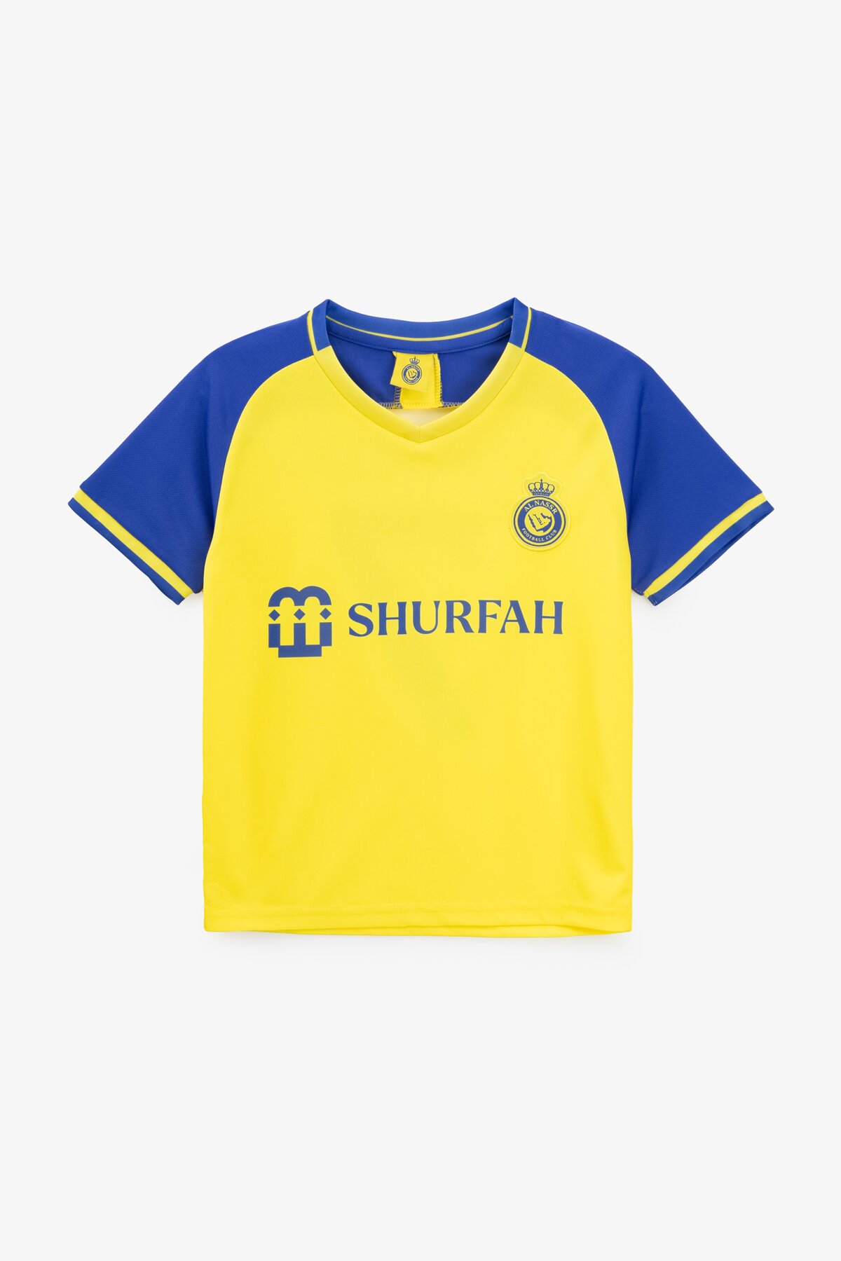 Купити Футбольна форма для хлопчика BLD AL NASSR RONALDO 110 см Синьо-жовтий Артикул: 2000990102157 Фото повноекранне №7