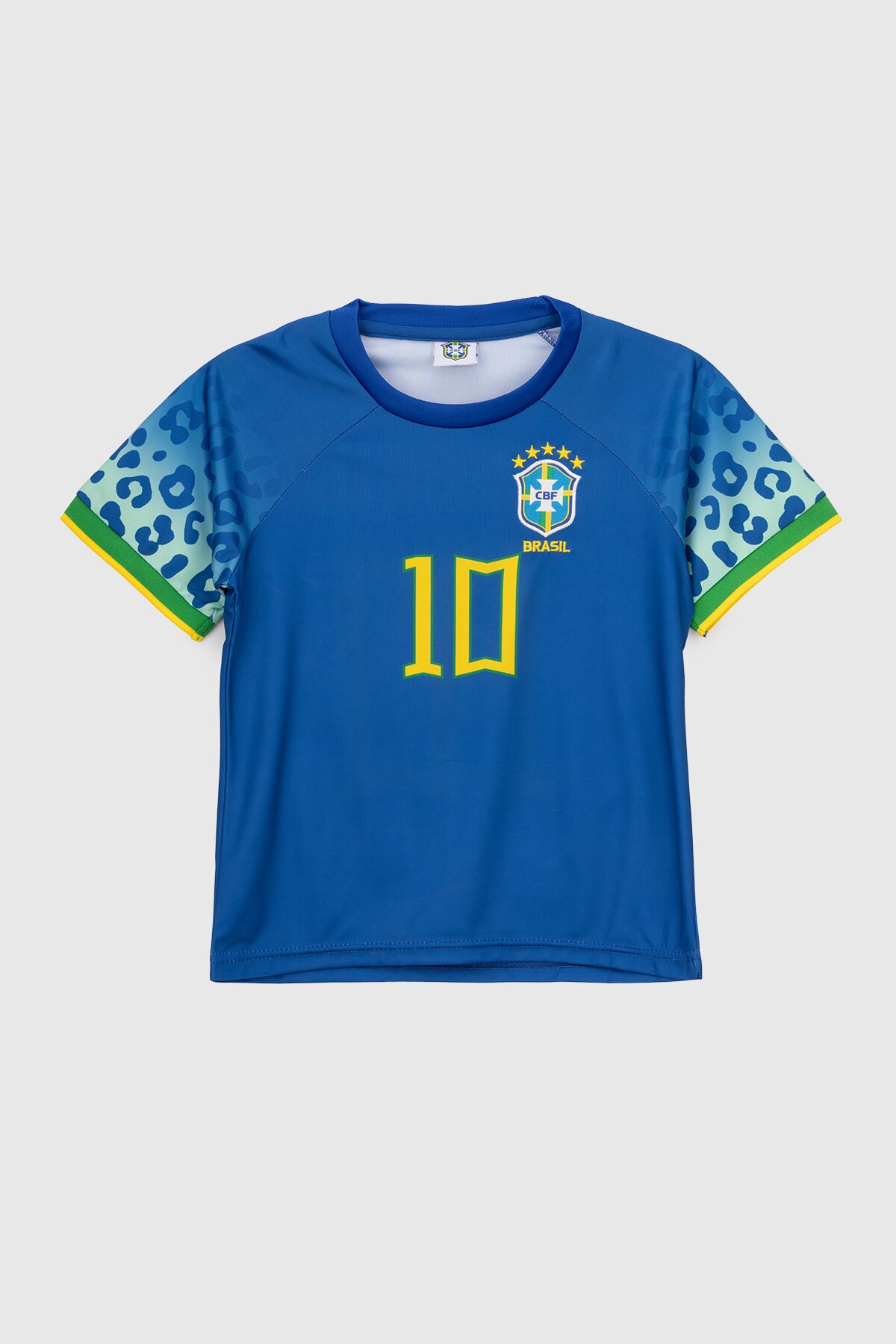 Футбольна форма для хлопчика BLD БРАЗІЛІЯ NEYMAR 110 см Синій (2000990366771A)  Фото №7