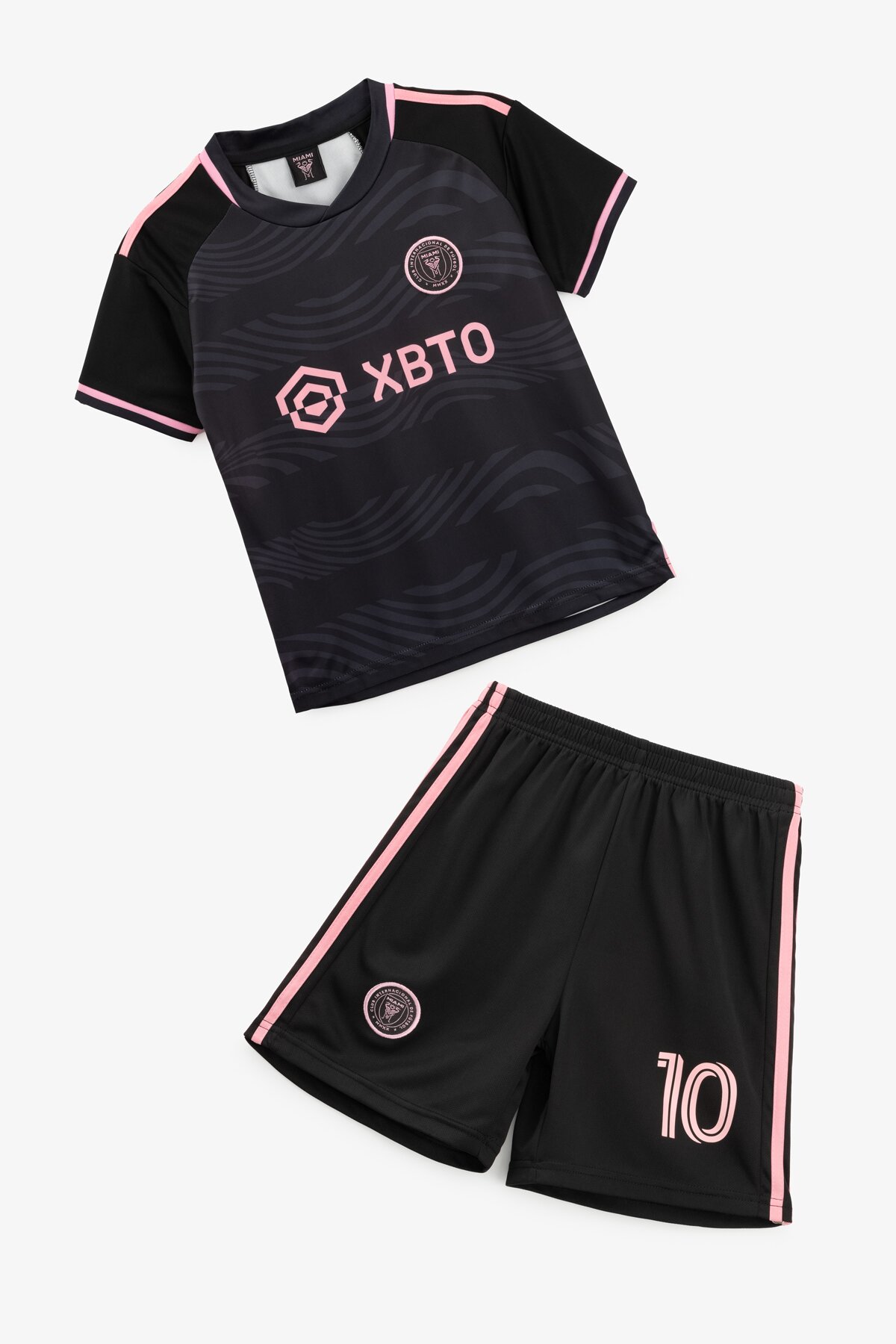 Футбольна форма для хлопчика BLD INTER MESSI 104 см Чорний  Фото №5