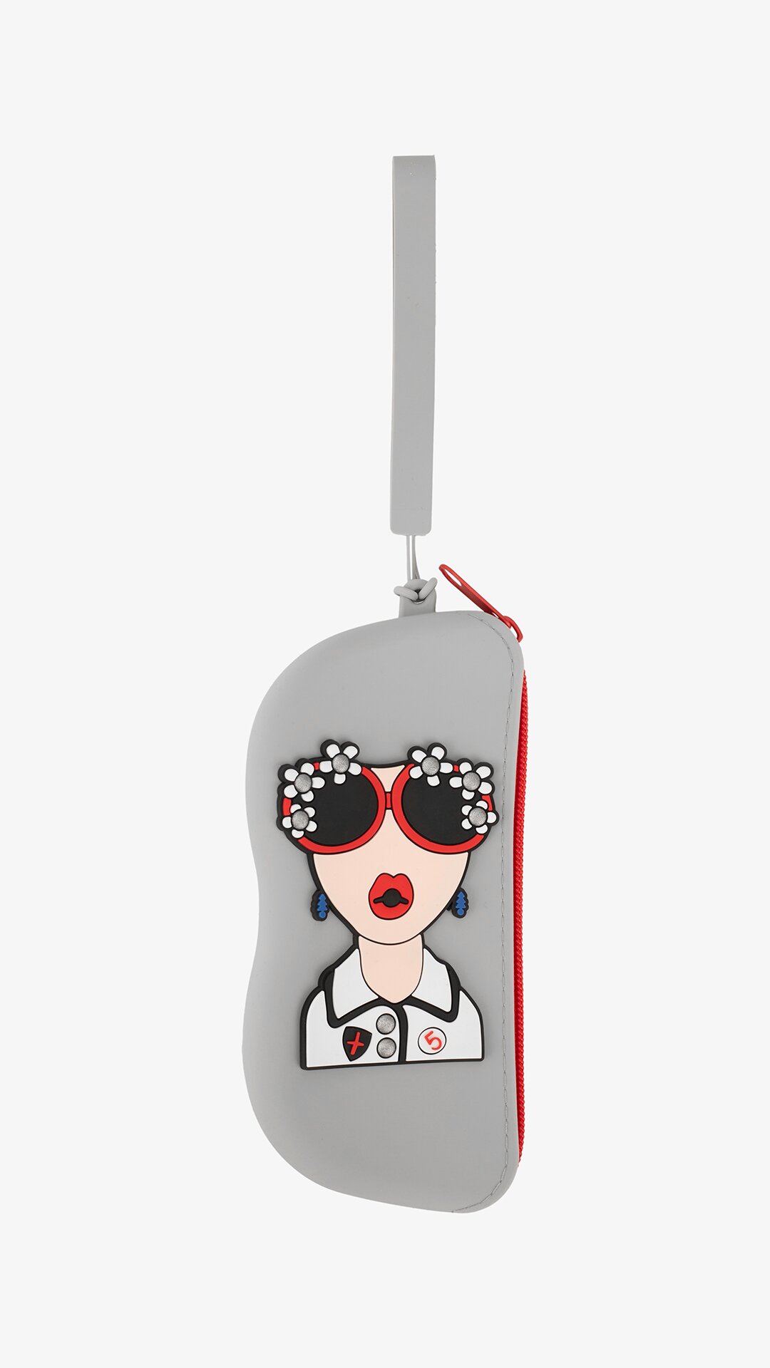 Купити Футляр для окулярів жіночий 3121-1 Сірий Артикул: 2000999474651 Фото повноекранне №3