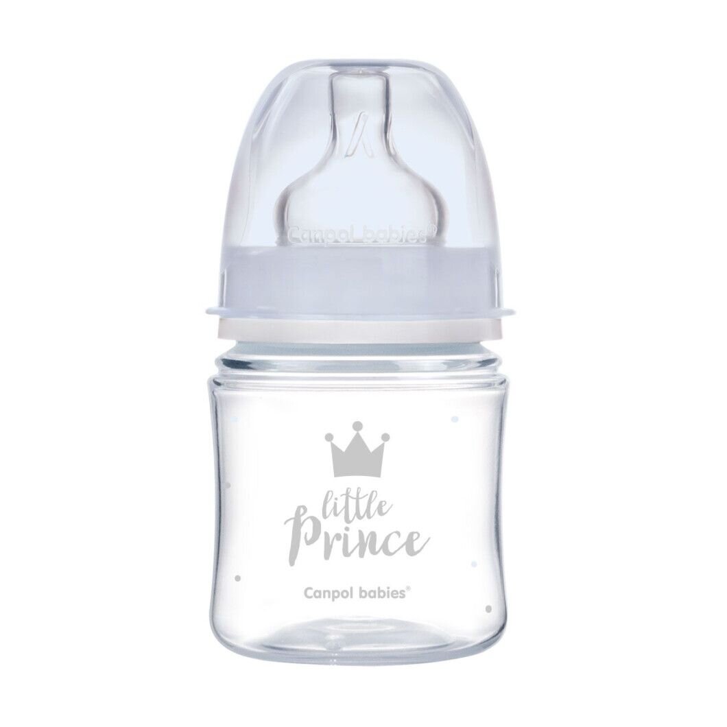 Купить Бутылка антиколиковая детская Easystart Royal baby Canpol babies 35/233_blu Синий Артикул: 5901691844391