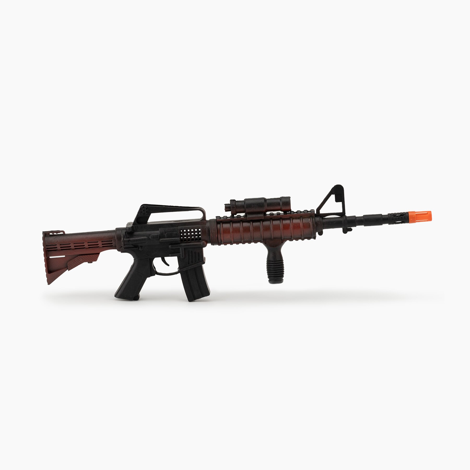 Іграшка Автомат-трещітка M49-3 Чорний (2000989869733)  Фото №1