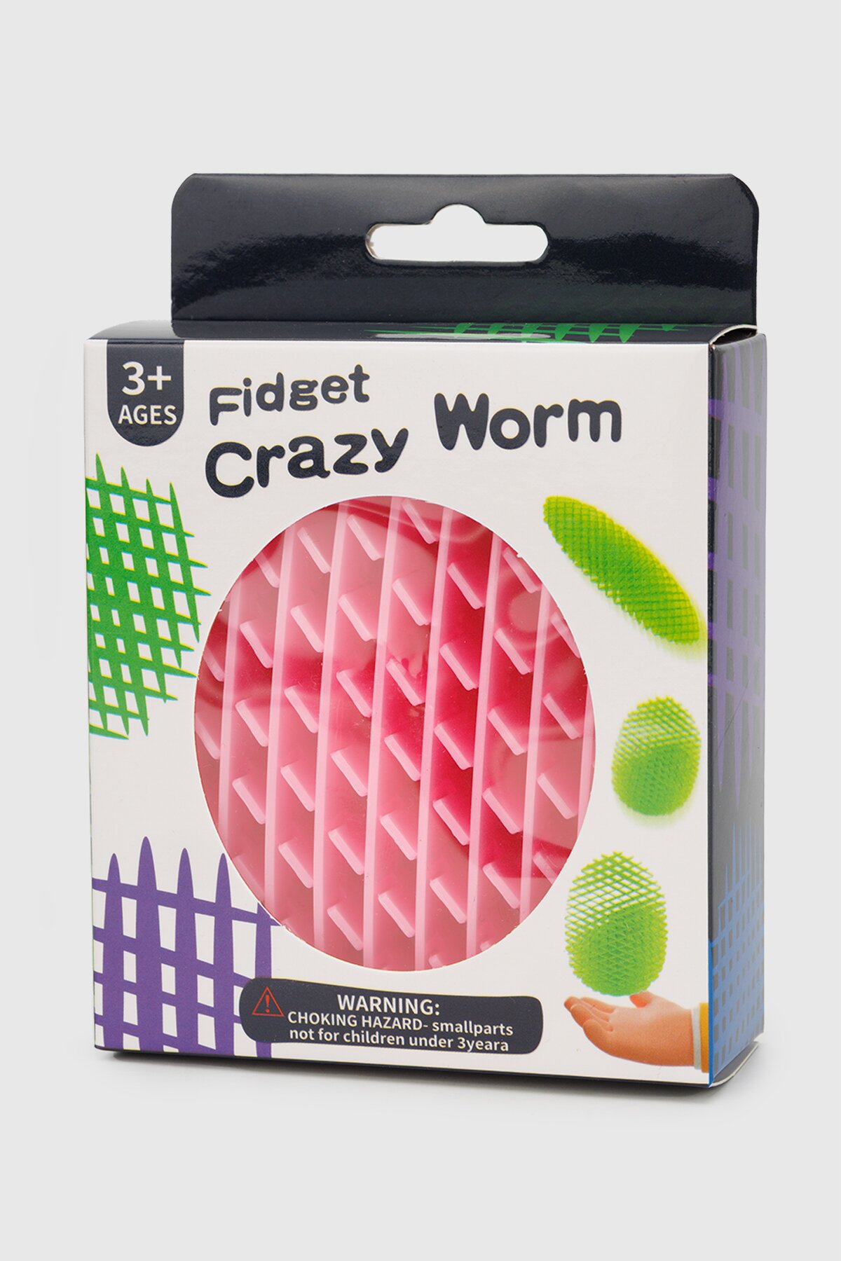 Игрушка-антистресс Crazy Morf BK Toys C0701 Розовый (2000990716613)  Фото №3