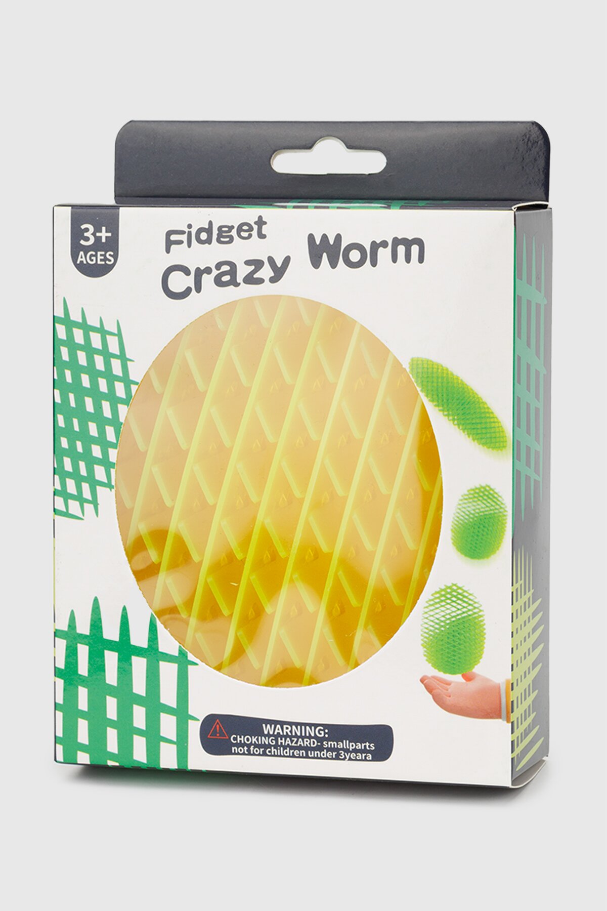 Іграшка-антистрес Crazy Morf BK Toys C0702 Жовтий (6902421487023)  Фото №3