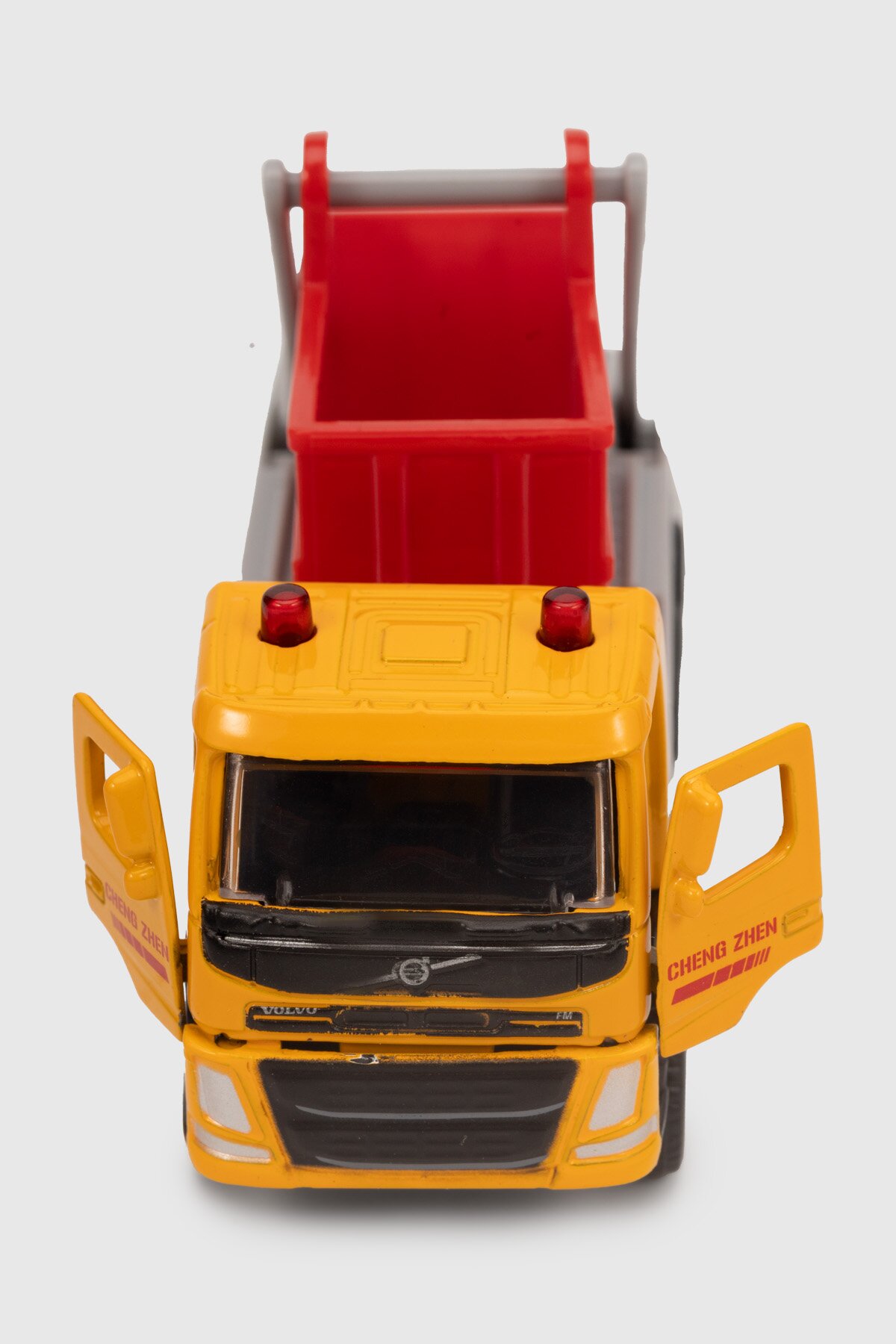 Игрушка Грузовик АВТОПРОМ 67706K Желто-красный (2000990730824)  Фото №3
