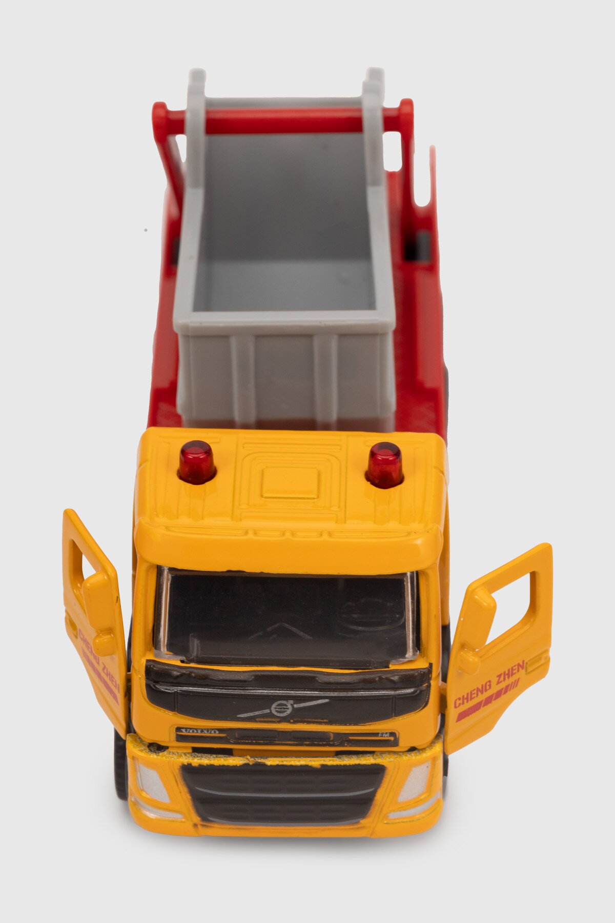 Игрушка Грузовик АВТОПРОМ 67706K Желто-серый (2000990730831)  Фото №3