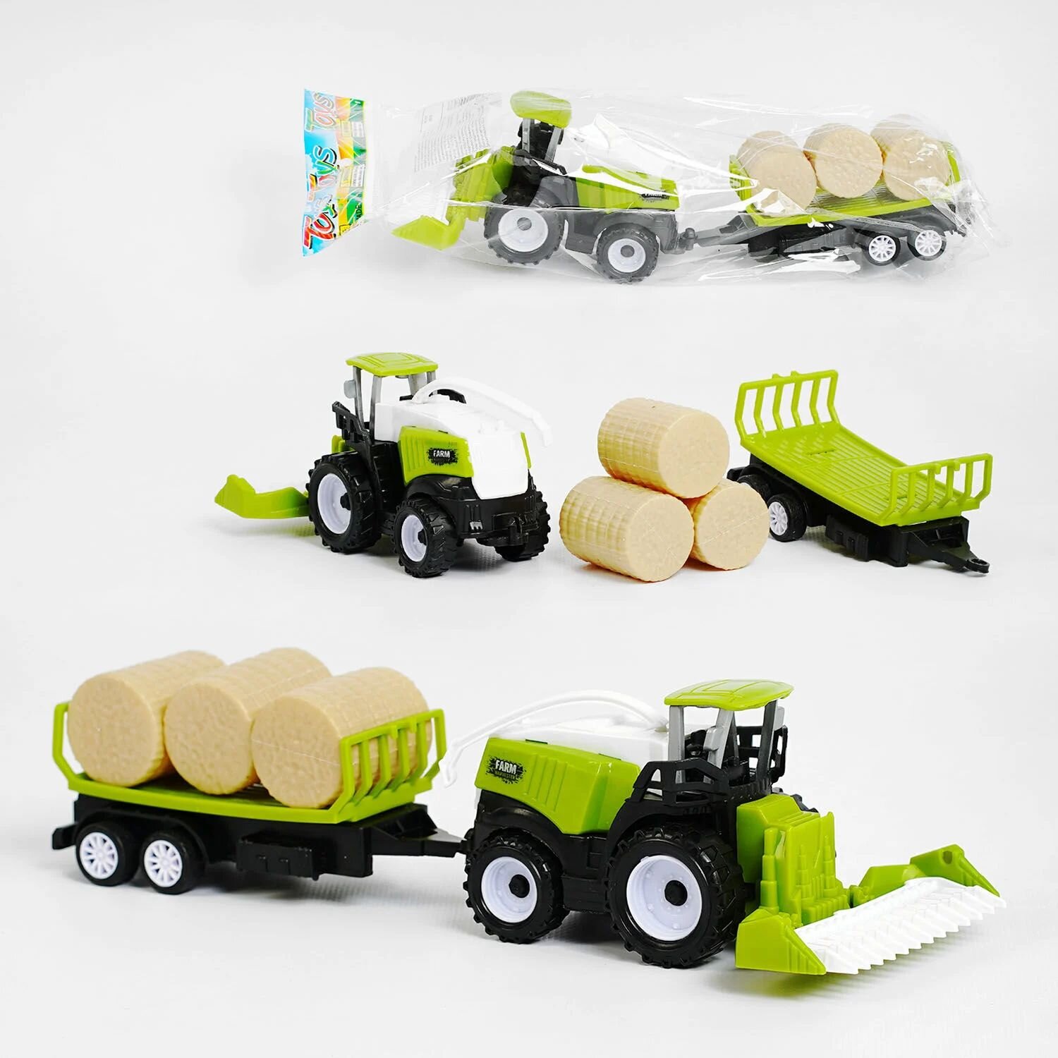 Игрушка Комбайн 669-56 Разноцветный