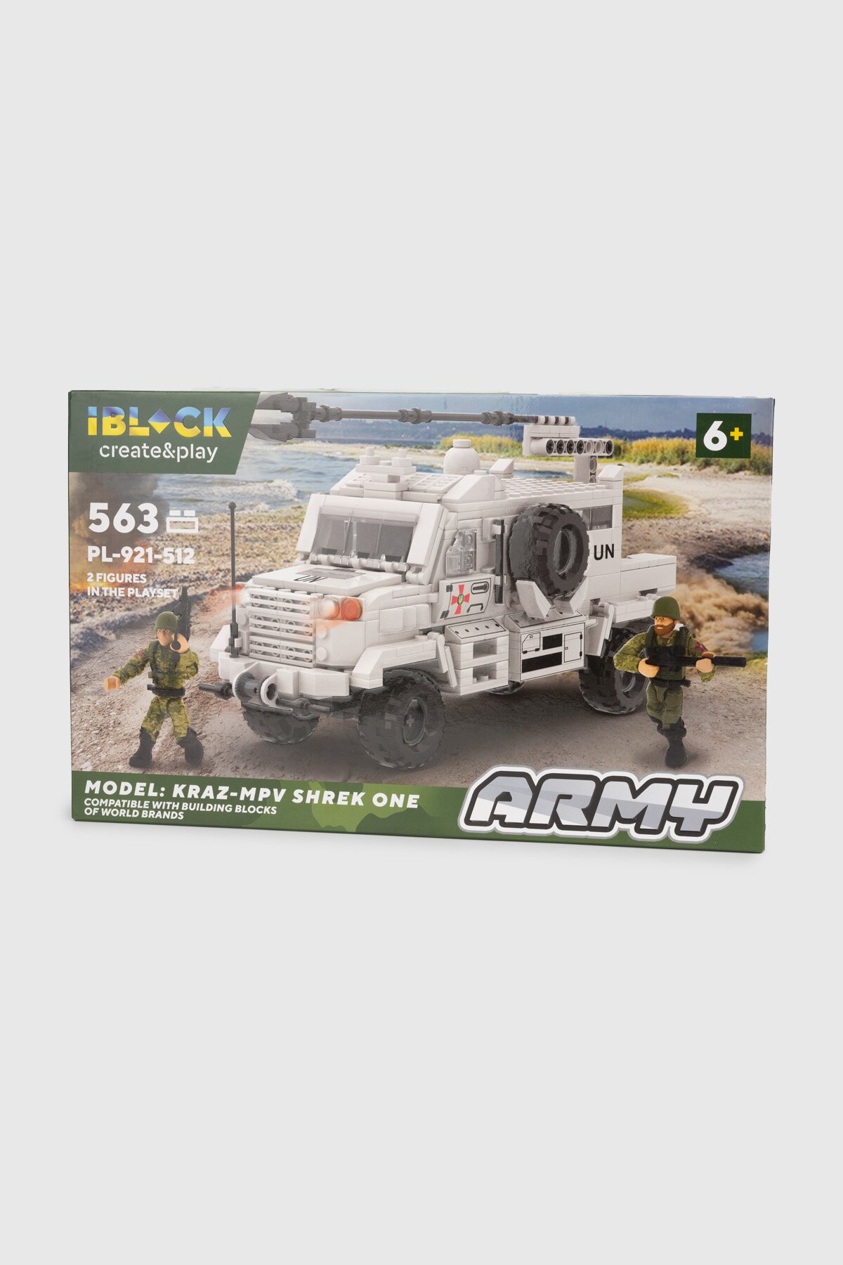 Іграшка конструктор Армія PL-921-512 Різнокольоровий (6904569250637)