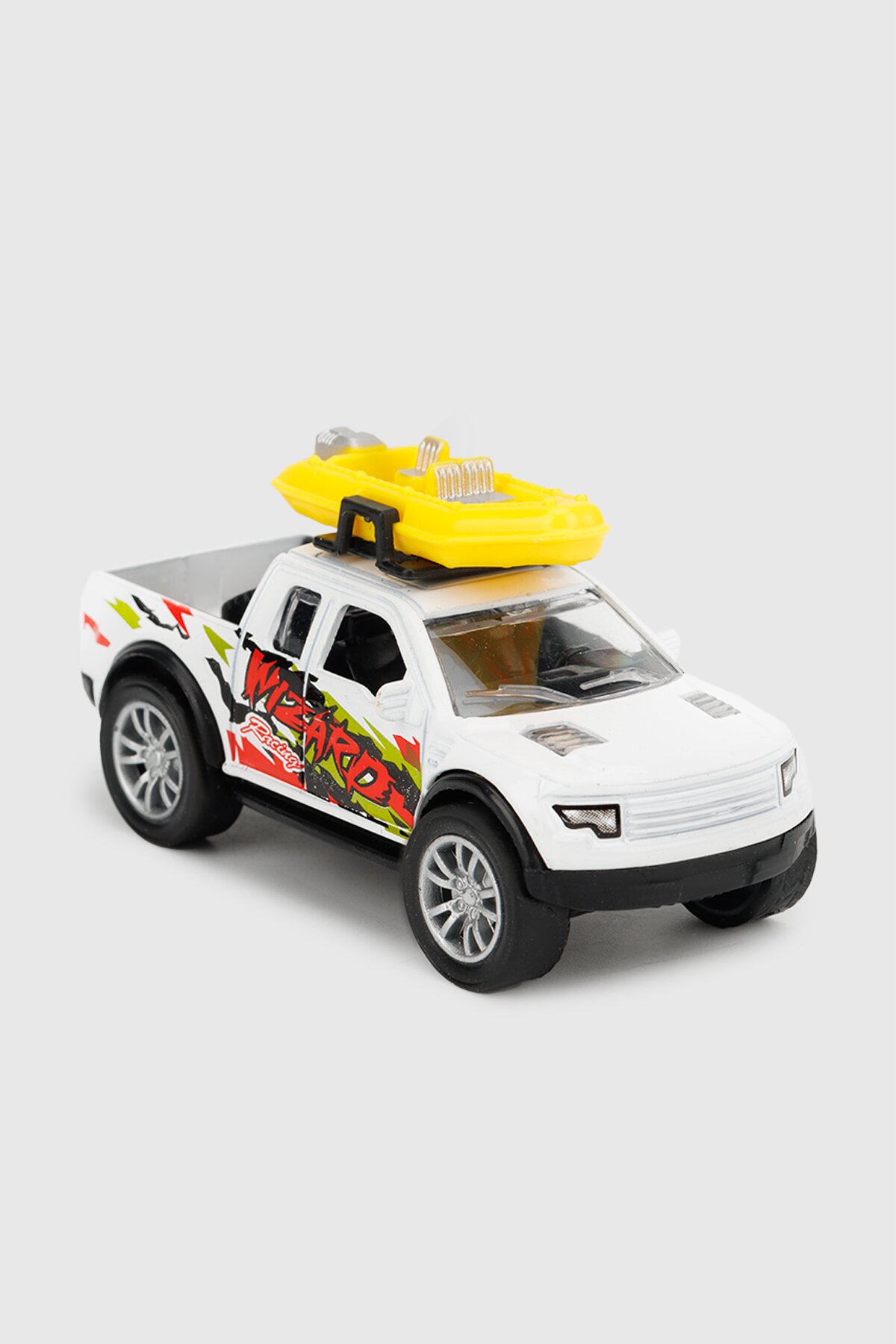 Игрушка машина Внедорожник с лодкой АВТОПРОМ AP7435 Белый (2000990643063)  Фото №0