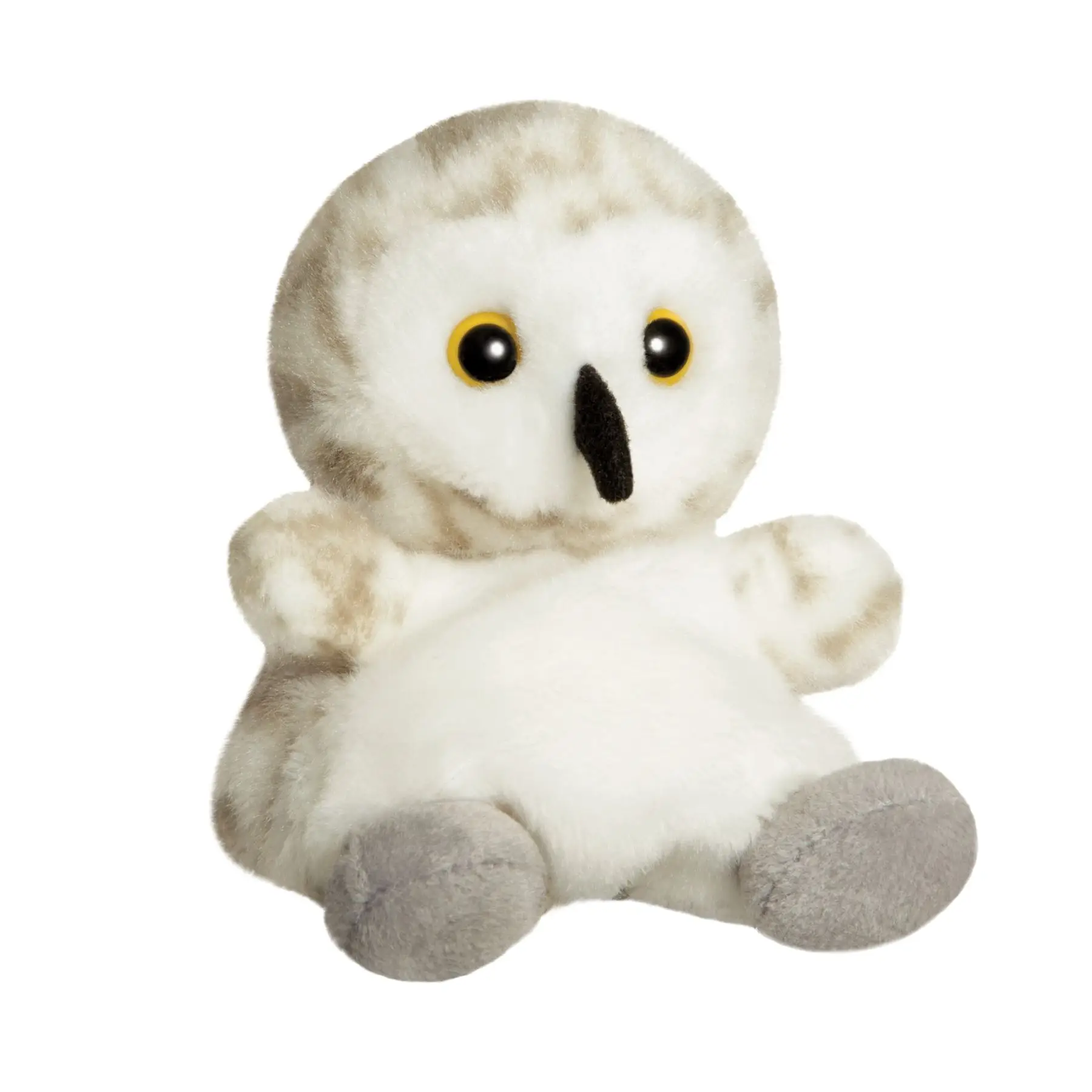 Игрушка мягконабивная AURORA PalmPals 200216G Снежная сова 15 см (4894856202161)