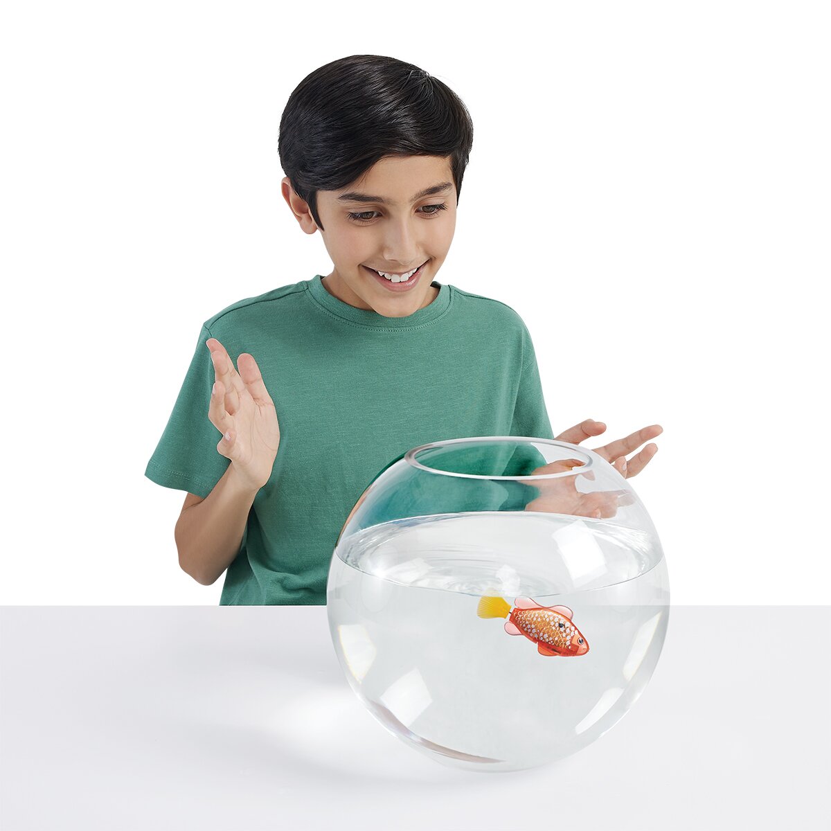 Интерактивная игрушка Роборыбка Pets &amp; Robo Alive 7191-2 Золотой (6900007361477)  Фото №6