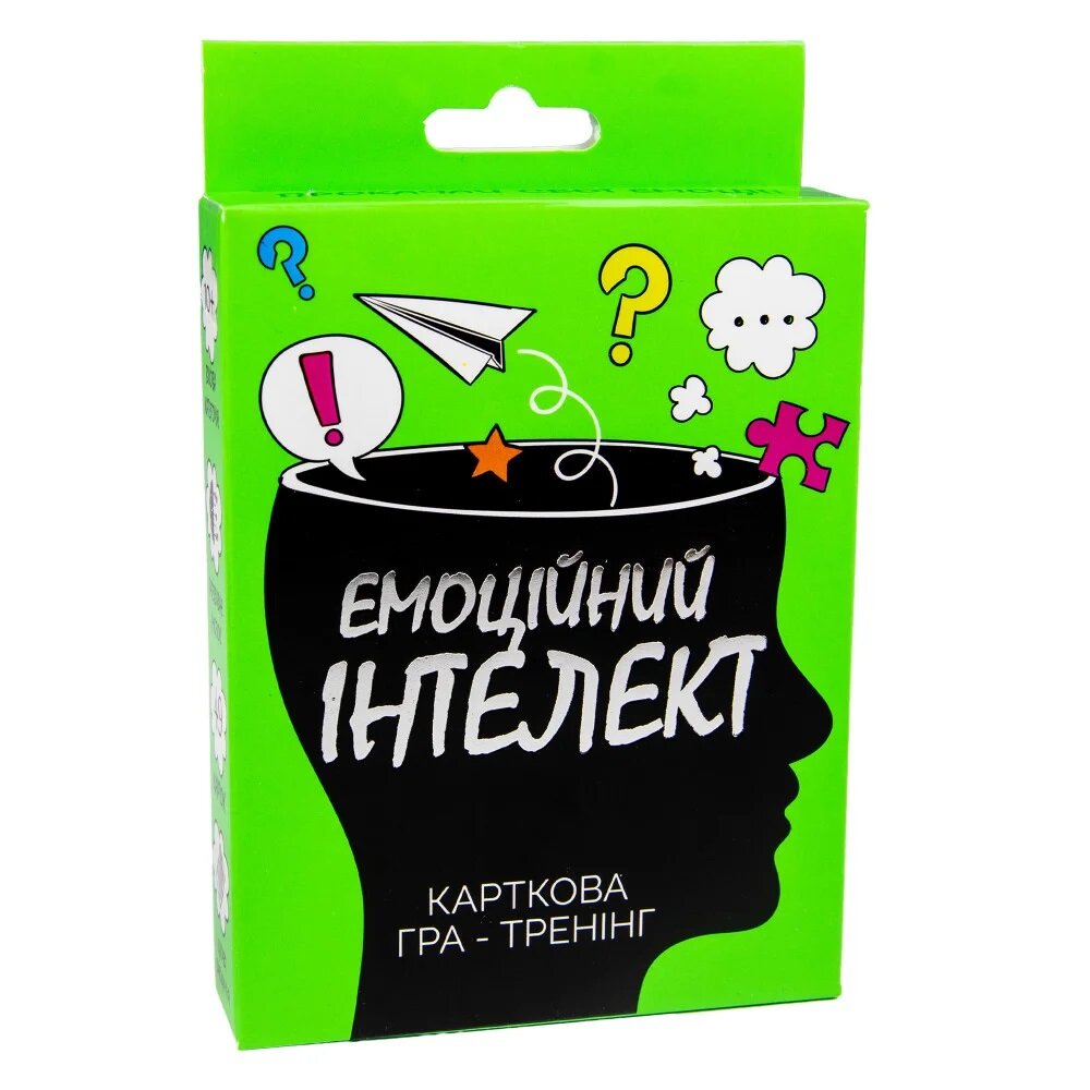 Карточная игра Эмоциональный интеллект развлекательная тренинг на украинском языке Strateg 30237 (4823113818814)  Фото №2