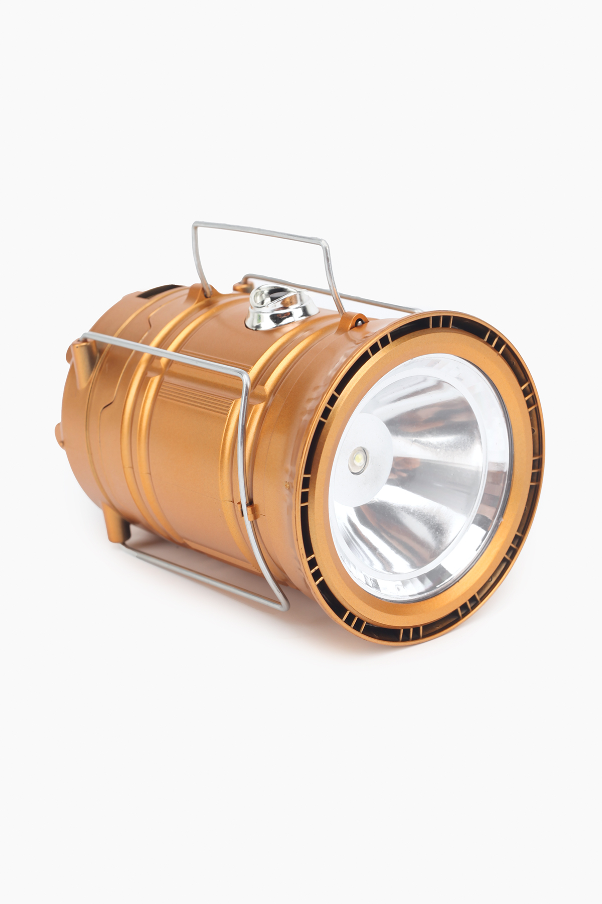 Кемпинговый LED фонарь,Золотой MH-5800T с USB аккумуляторный с солнечной панелью MH-5800T (2000989474319)  Фото №5