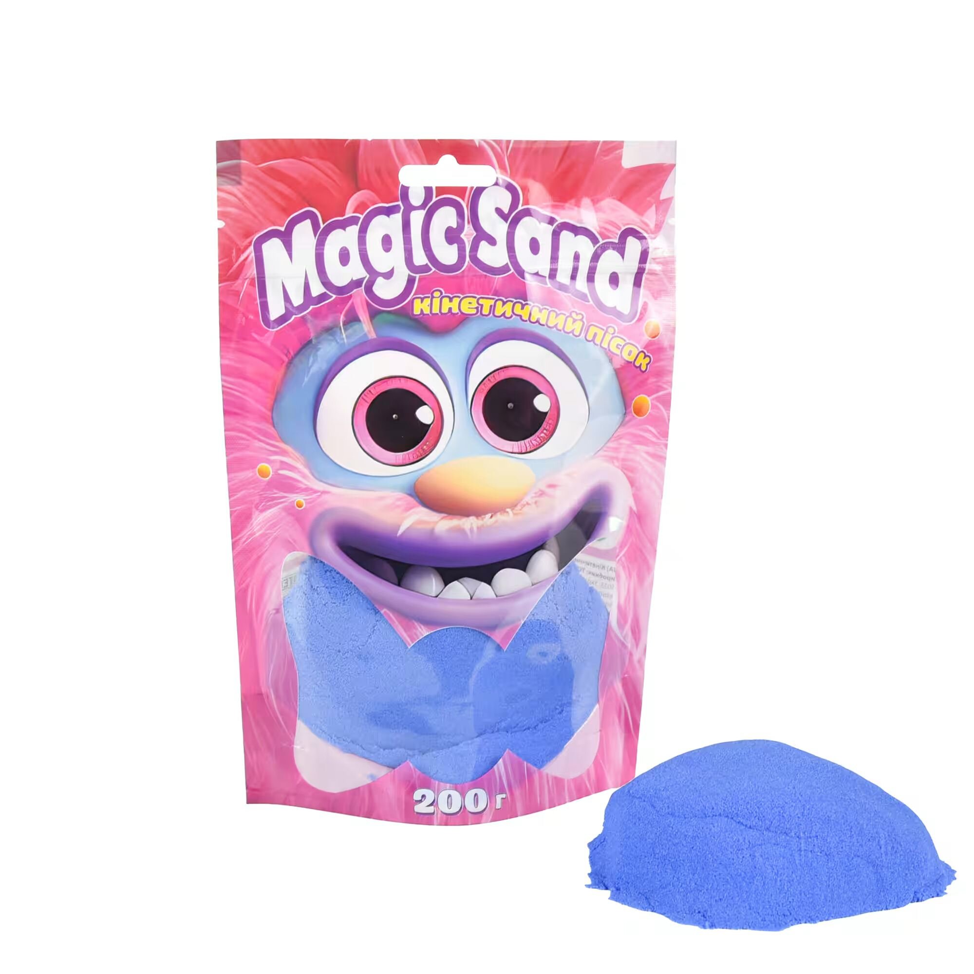 Кинетический песок Strateg Magic sand в пакете 200 г 39401-9 Синий