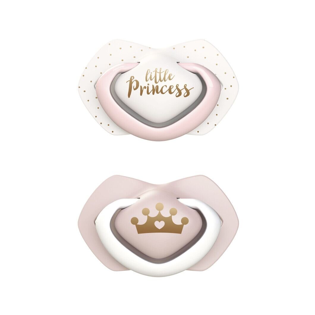 Купити Пустушка силіконова ROYAL BABY 2 шт. Canpol babies 22/650_pin Рожевий Артикул: 5903407993508 Фото повноекранне №2