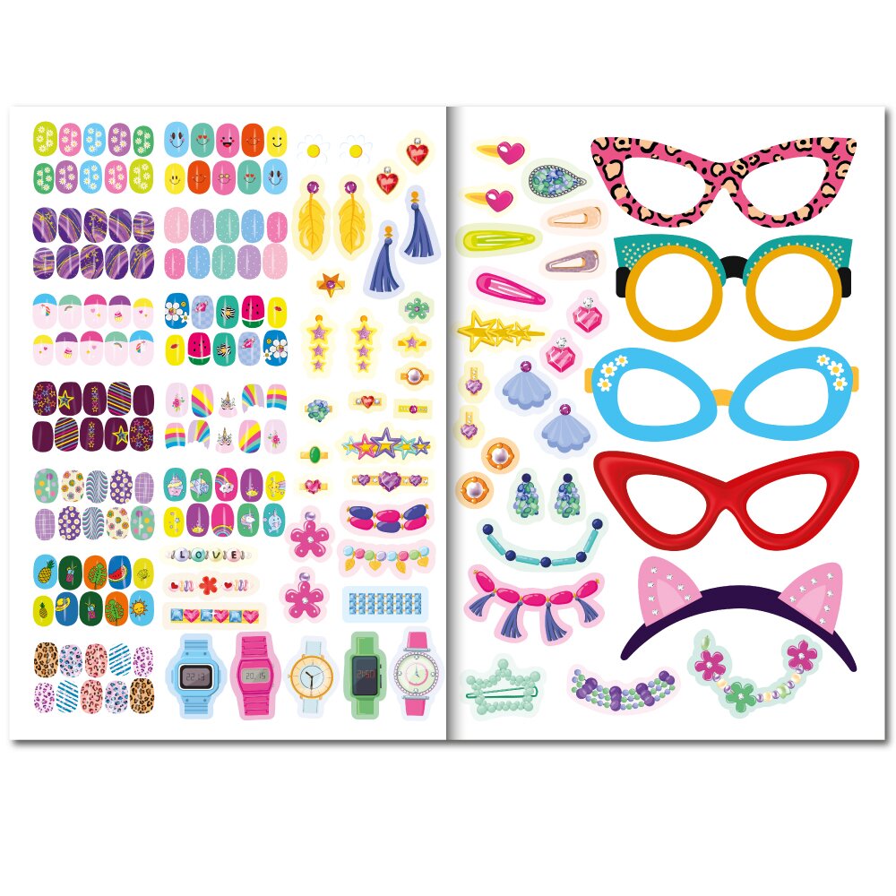 Купити Книга з наліпками "Nail Art & Accesories" Апельсин РМ-76-04 Артикул: 9786178275136 Фото повноекранне №3
