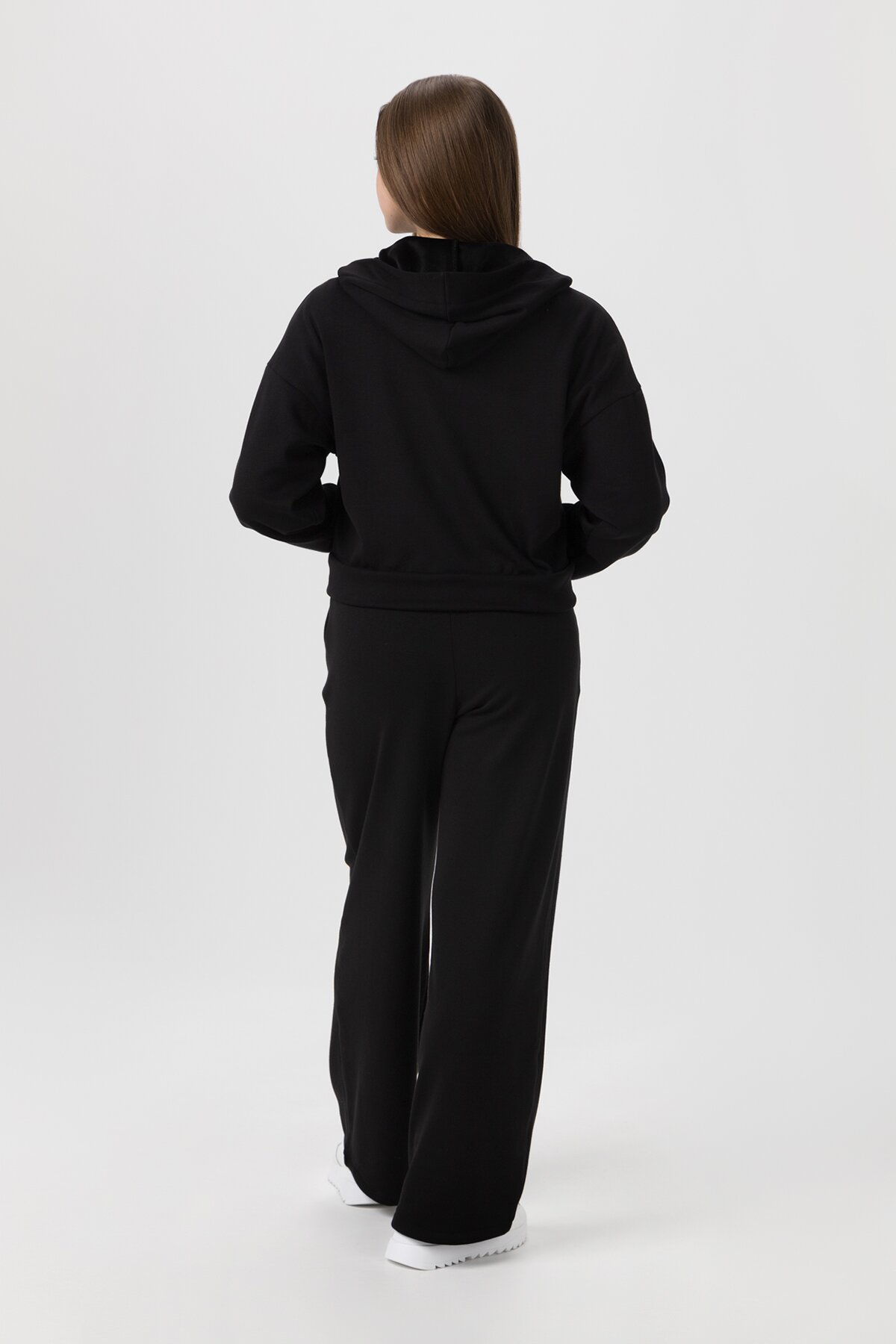Кофта однотонная женская 2345-K 2XL Черный (2000990233677W)  Фото №5