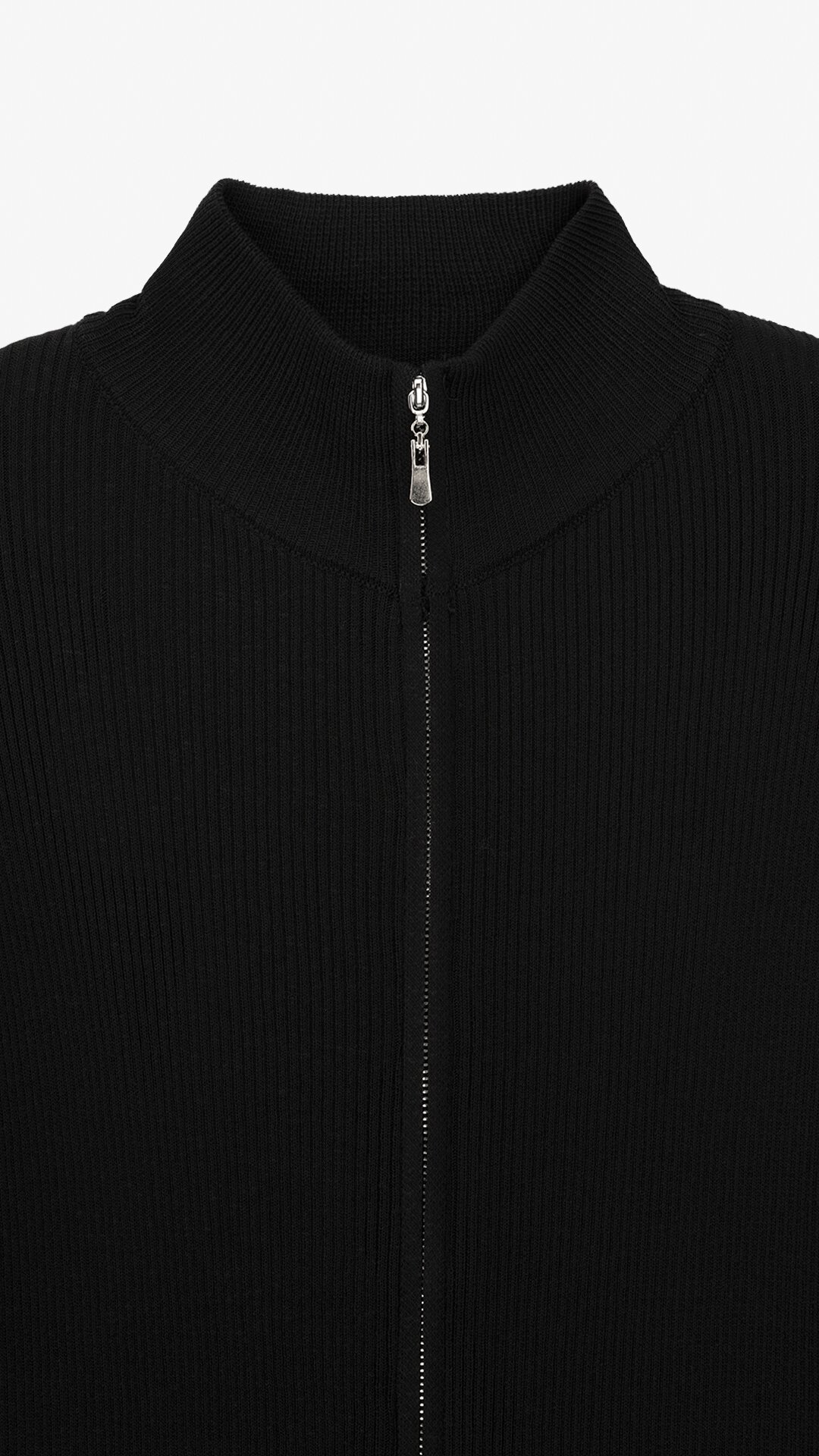 Купити Кофта однотонна жіноча GENUA G01132-0005 M Чорний Артикул: 2000999387388 Фото повноекранне №8