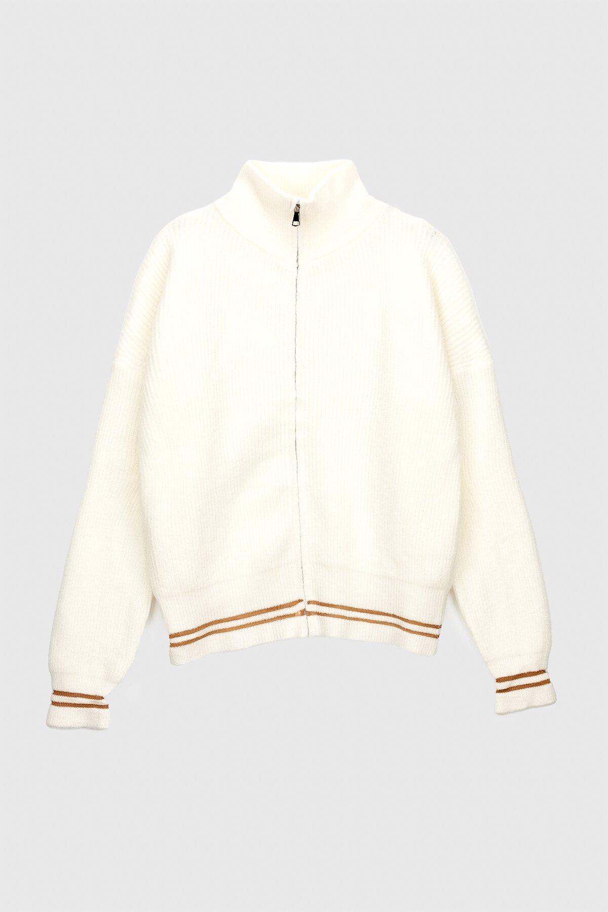 Кофта однотонная женская 2319 One Size Белый (200098999941477W)  Фото №6