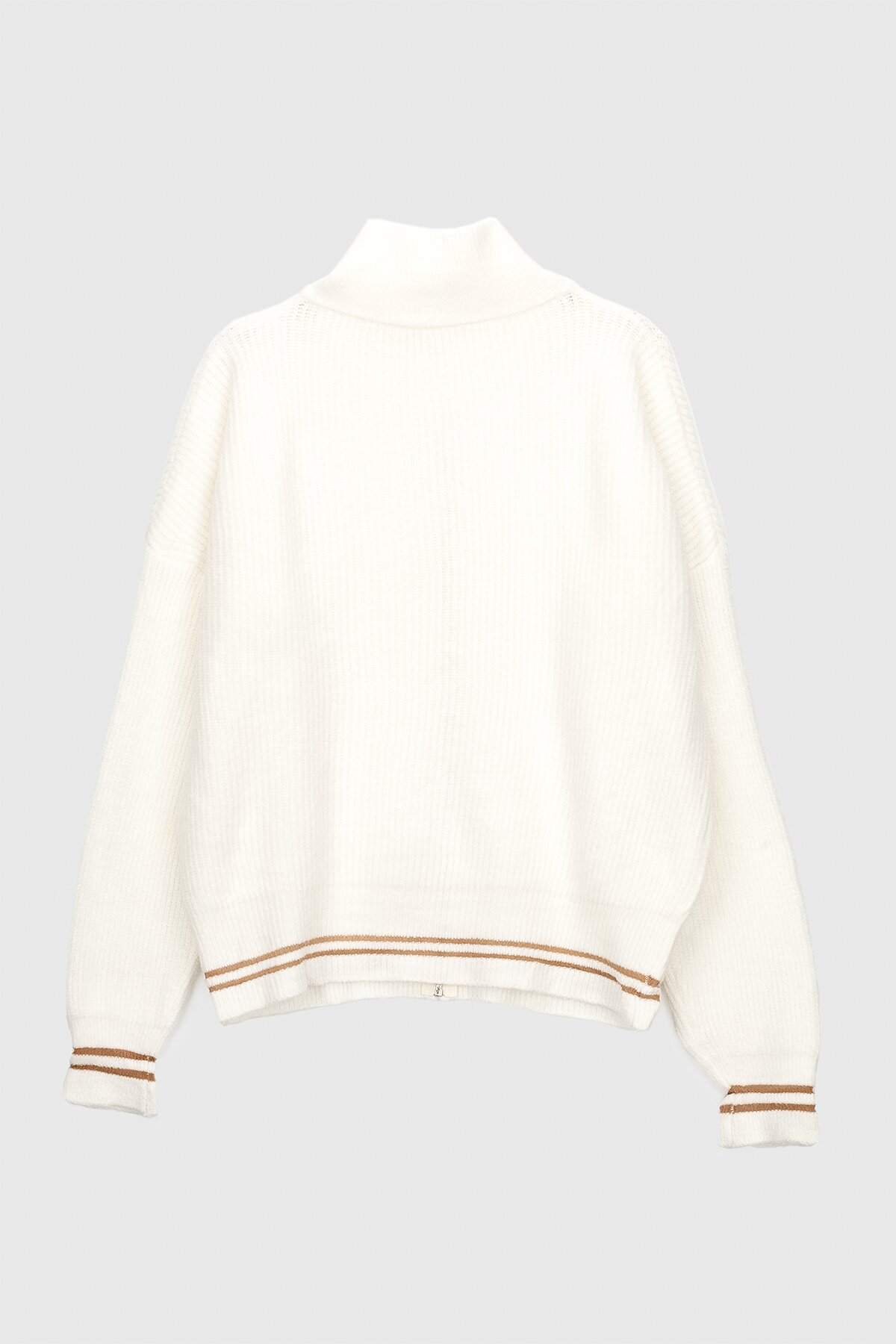 Кофта однотонная женская 2319 One Size Белый (200098999941477W)  Фото №9