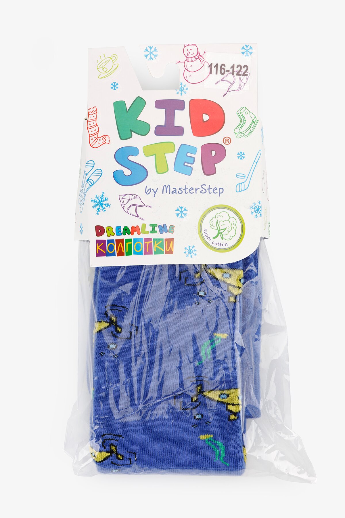 Колготы для мальчика Master Step 5501 Субмарина 116-122 см Синий  Фото №5