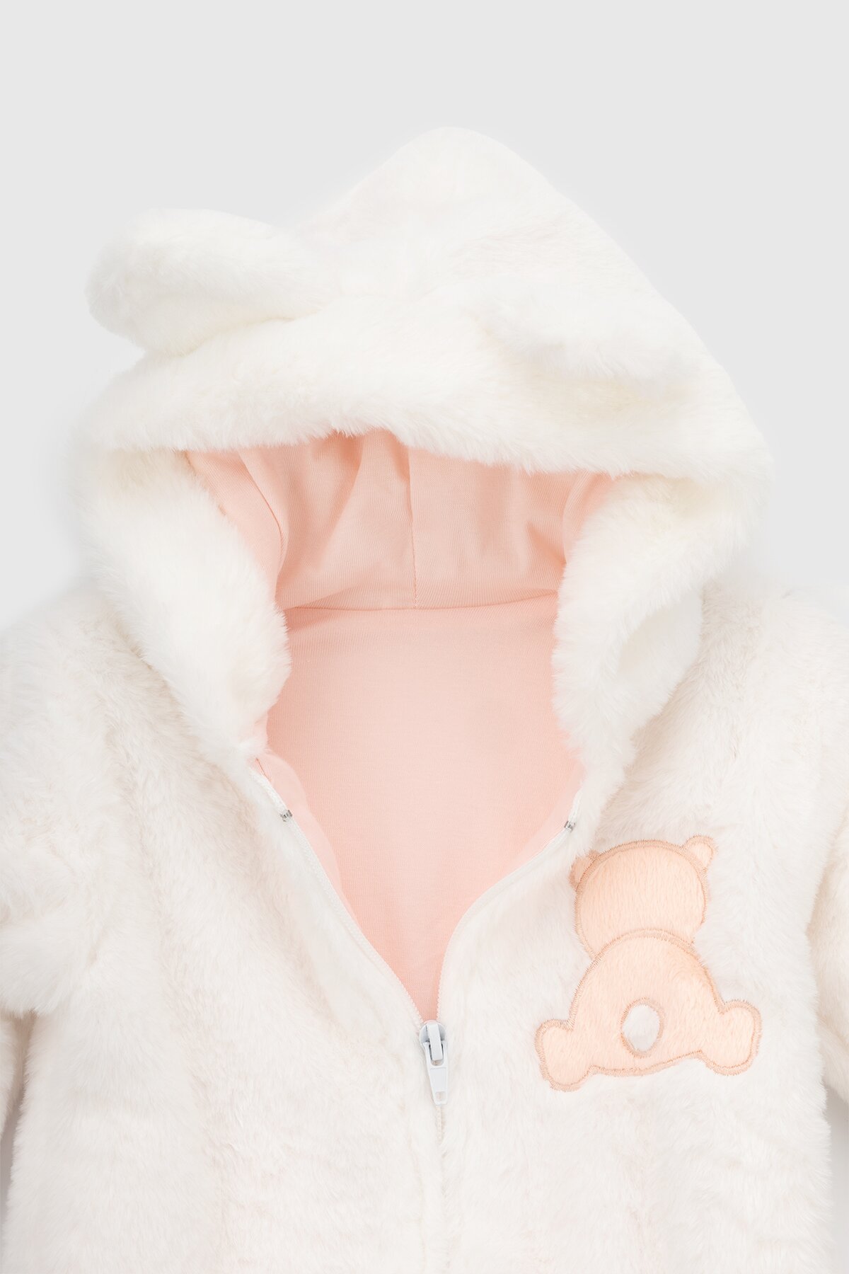 Комбинезон малявка Mini Papi 8208 Молочний (2000990095589W)  Фото №4