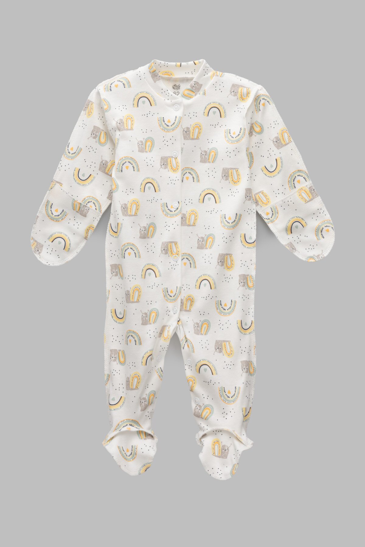 Комбінезон дитячий Baby Life 913 68 см Білий (2000990740700A)  Фото №0