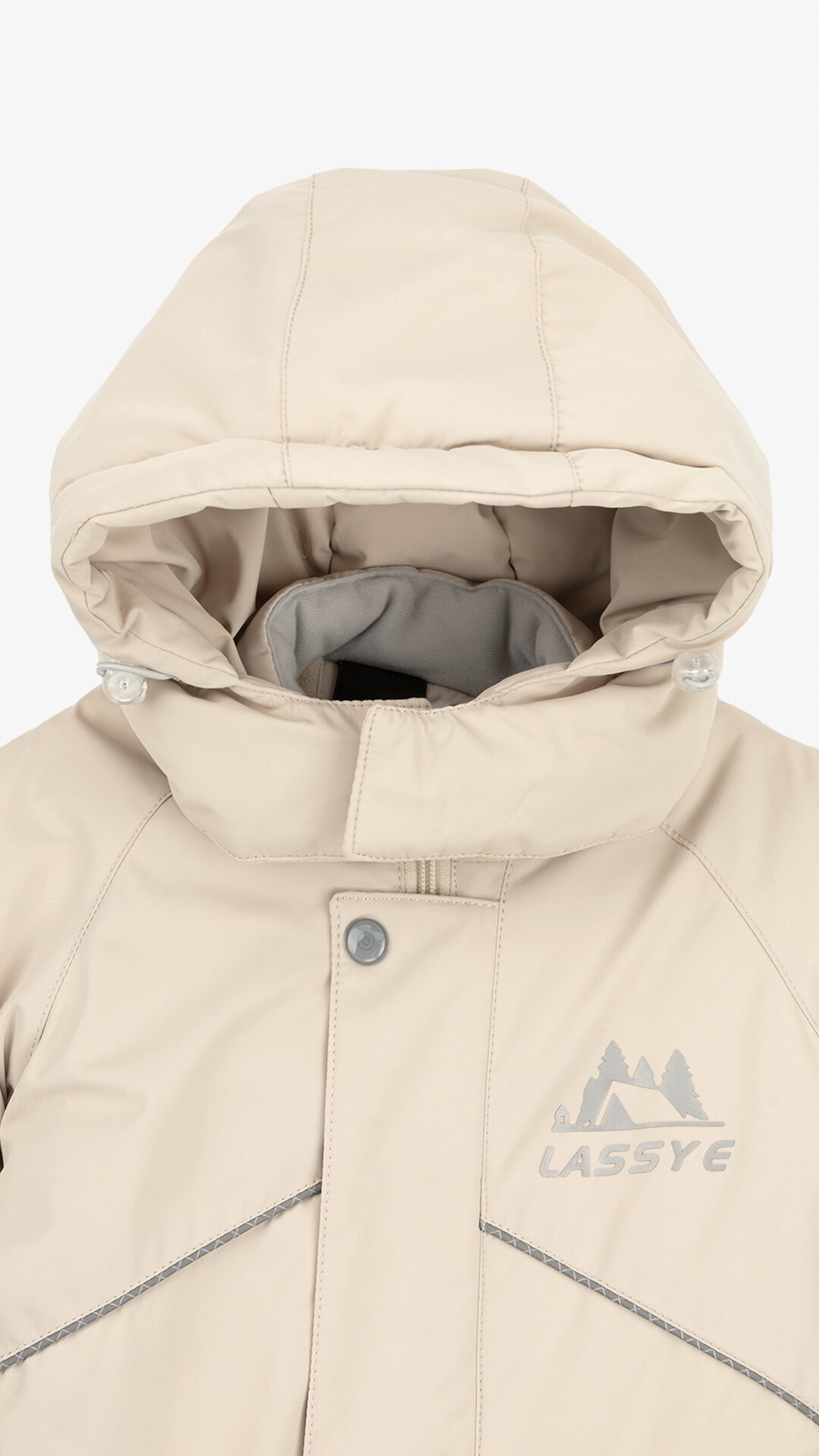 Комбинезон для девочки Snowgenius D890-01 62 см Бежевый  Фото №1
