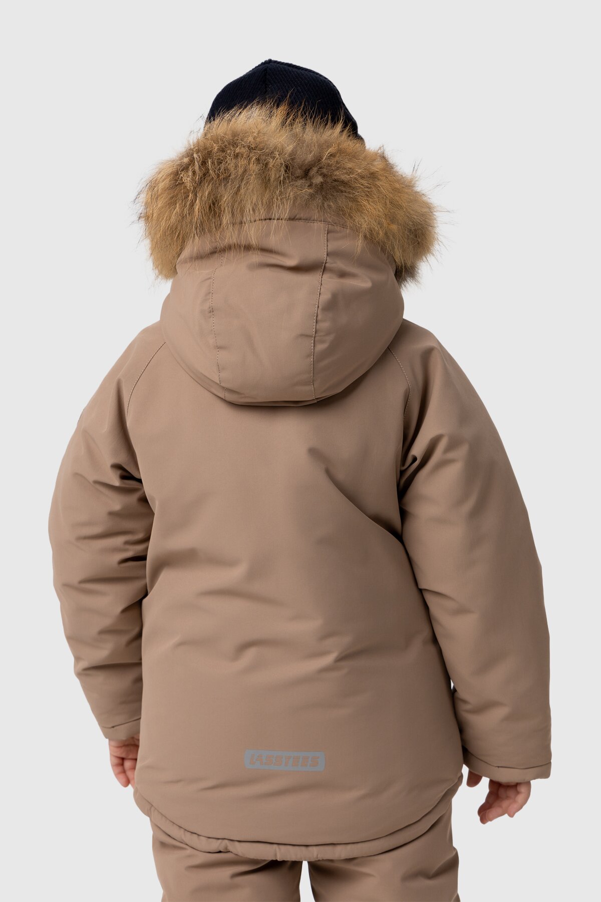 Комбінезон для хлопчика Snowgenius H38-08 куртка + штани на шлейках 116 см Бежевий (2000989630586W)  Фото №4