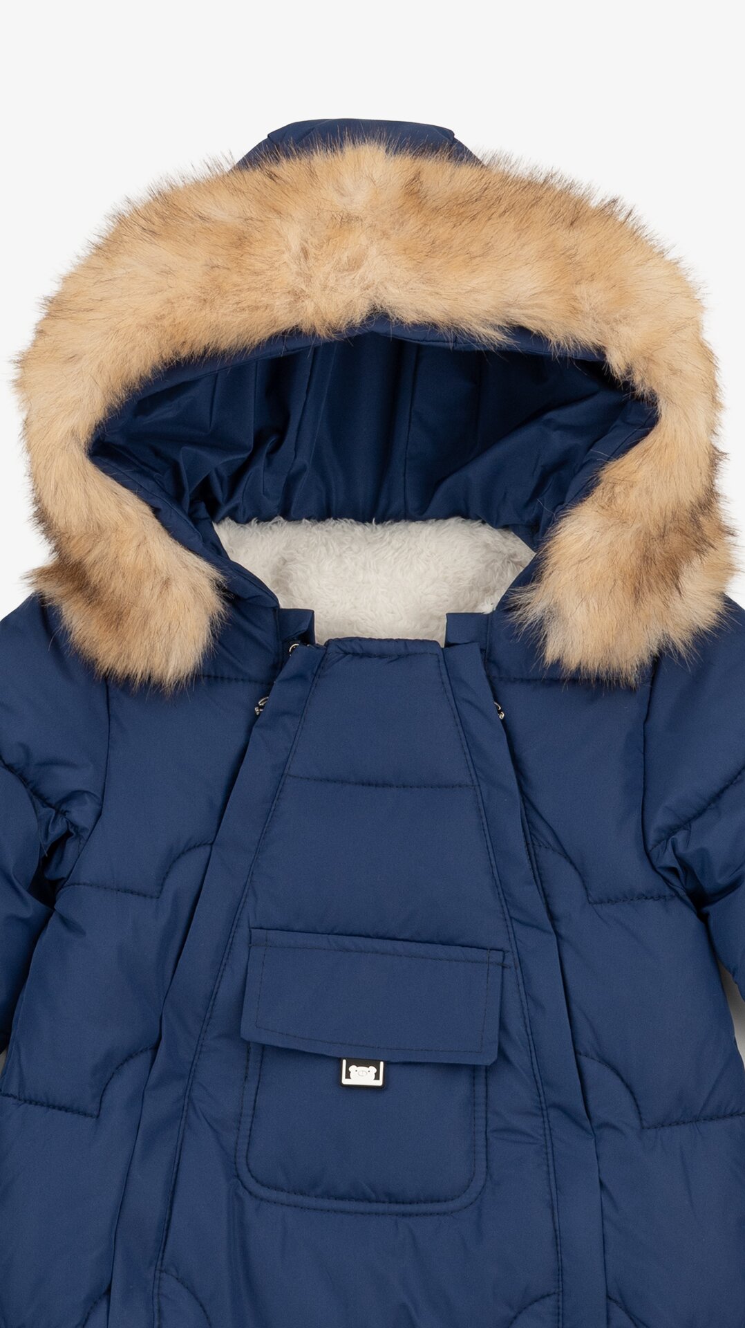 Комбинезон для мальчика Snowgenius 909 62 см Синий  Фото №1