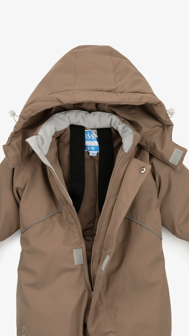 Купити Комбінезон для хлопчика Snowgenius D890-01 56 см Коричневий Артикул: 2000999146220 Фото повноекранне №5