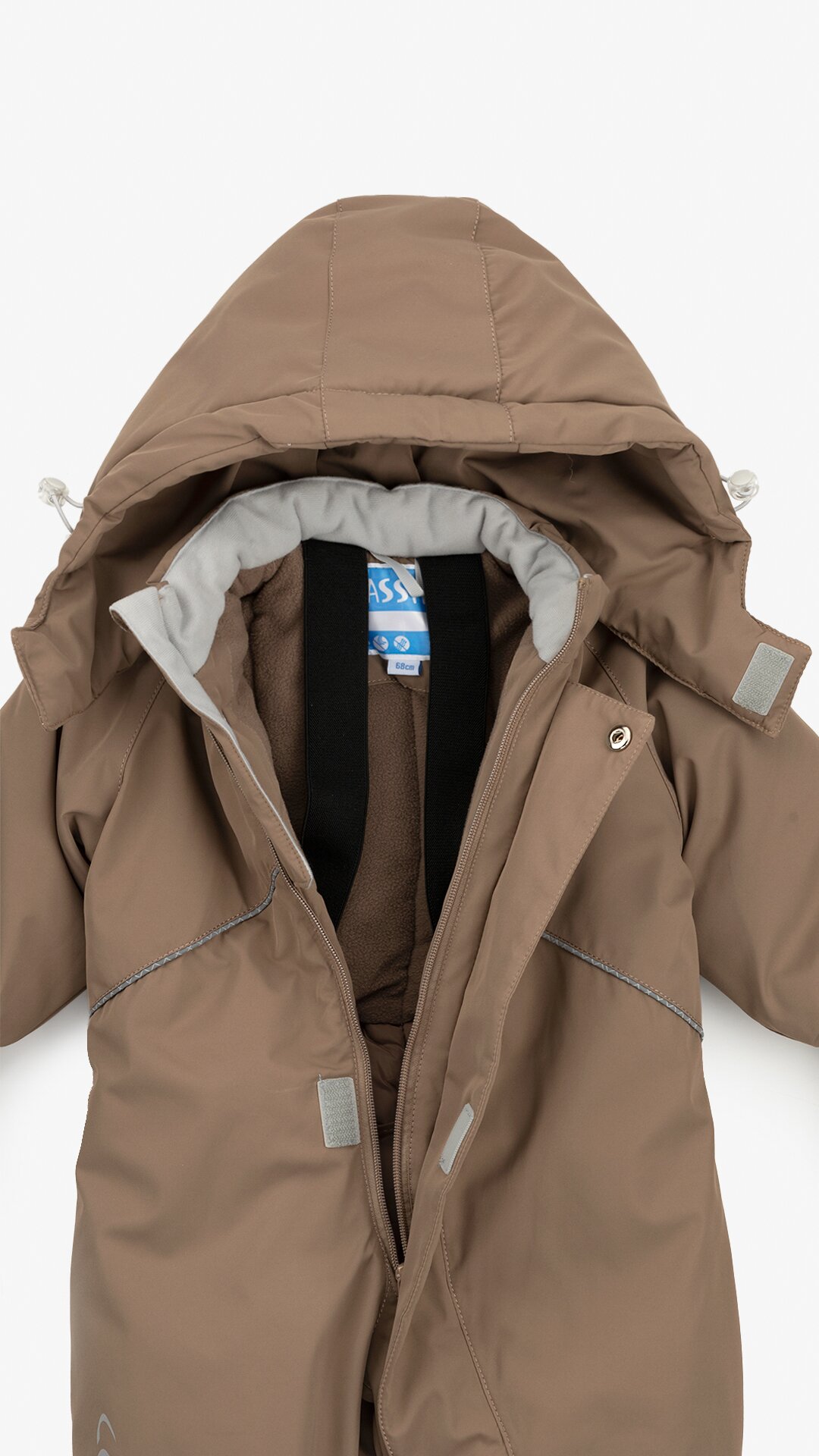 Комбинезон для мальчика Snowgenius D890-01 62 см Коричневый  Фото №4