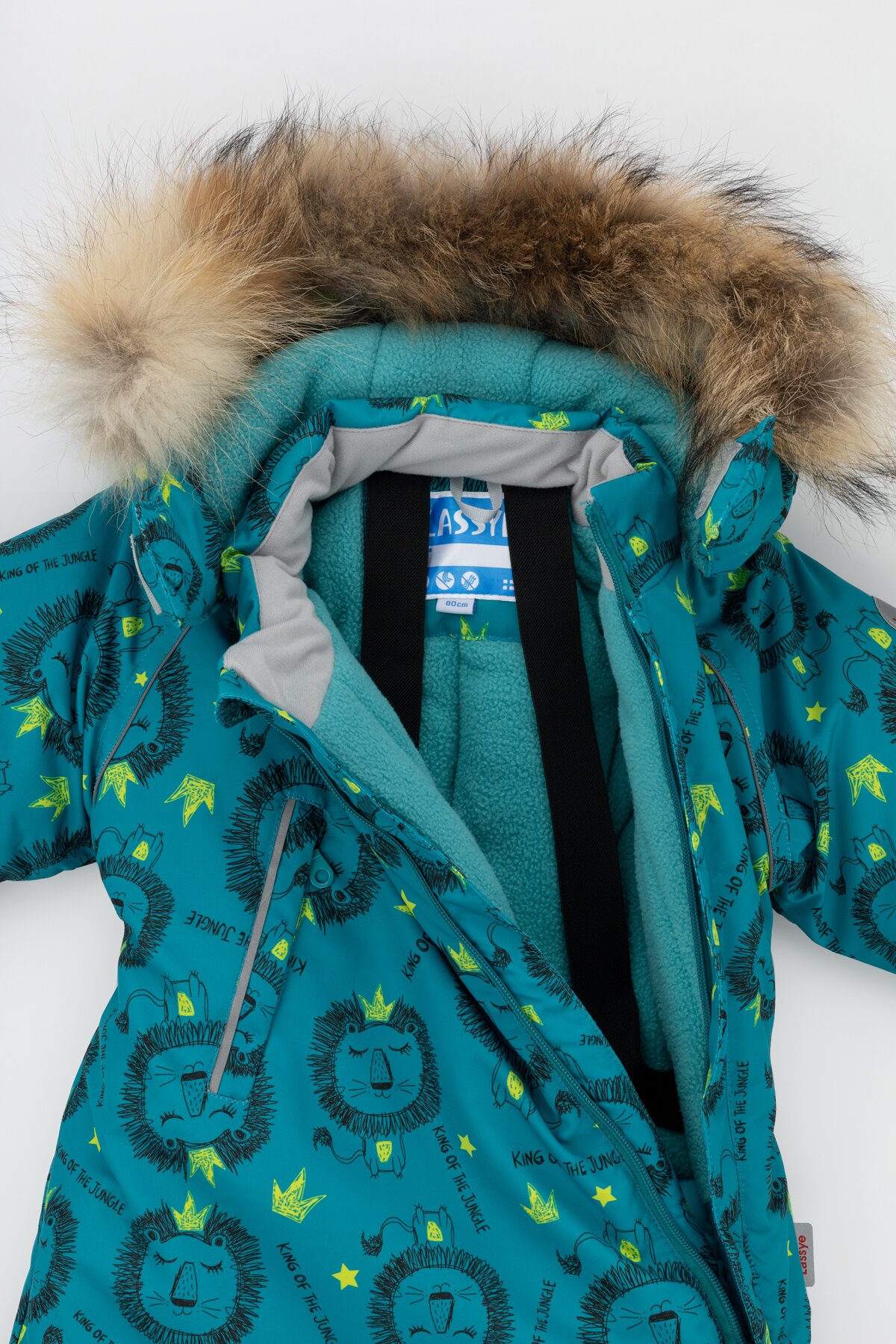 Комбинезон для мальчика Snowgenius H12-060 80 см Зеленый (2000989626060W)  Фото №3
