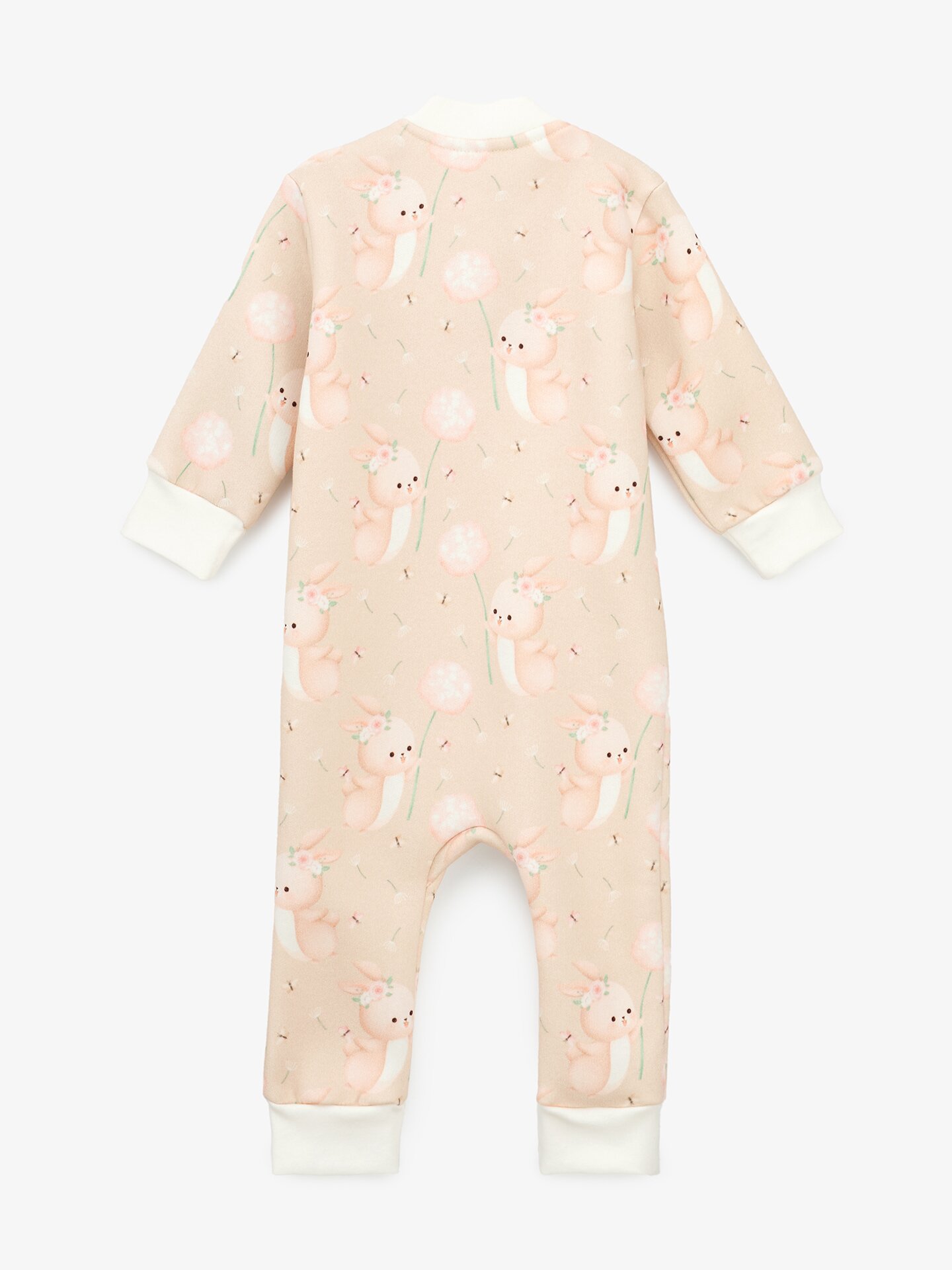 Купити Комбінезон (ромпер) Зайка для дівчинки Baby Life 21-31 80 см Різнокольоровий Артикул: 2000999617980 Фото повноекранне №5