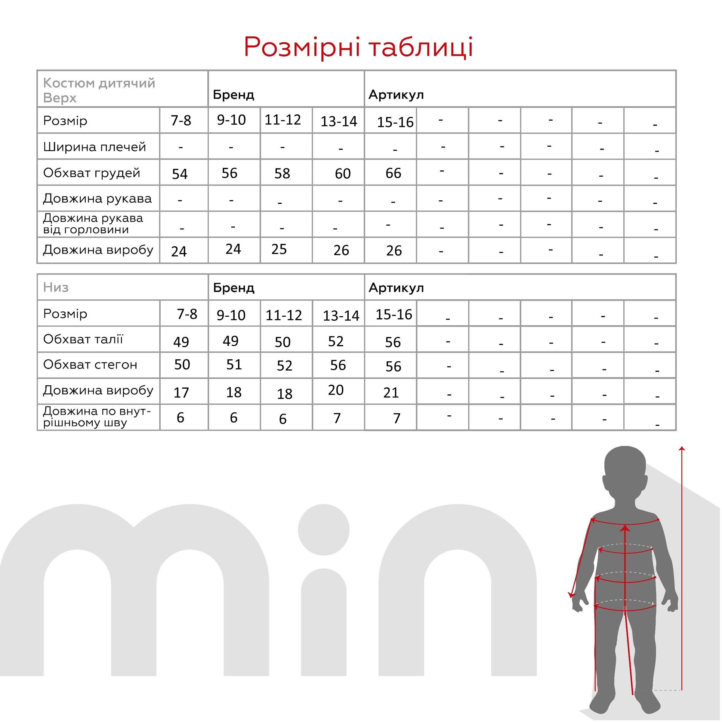 Комплект білизни топ + труси для дівчинки Katomino K128377 170-176 см Сірий (2000990444820A)  Фото №10