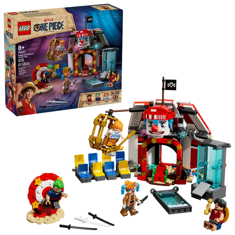 Купити Конструктор LEGO Цирковий намет клоуна Баґґі 75637 573 ел. Різнокольоровий Артикул: 5702017818009 Фото повноекранне №2
