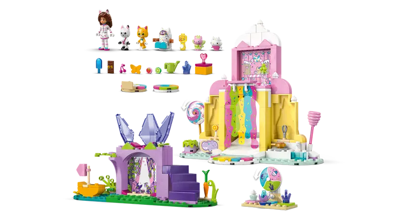 Купити Конструктор LEGO Гора солодощів і сад Кітті 11205 263 ел. Різнокольоровий Артикул: 5702017813462 Фото повноекранне №3