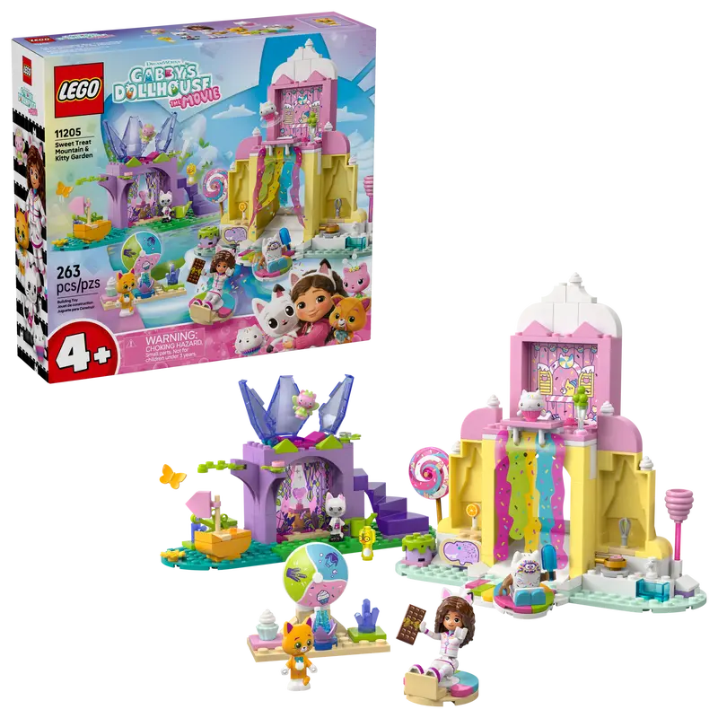 Купити Конструктор LEGO Гора солодощів і сад Кітті 11205 263 ел. Різнокольоровий Артикул: 5702017813462 Фото повноекранне №2