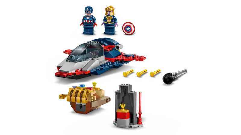 Купить Конструктор LEGO Капитан Америка против Таноса 76319 107 эл. Разноцветный Артикул: 5702017817910 Фото на весь экран №3