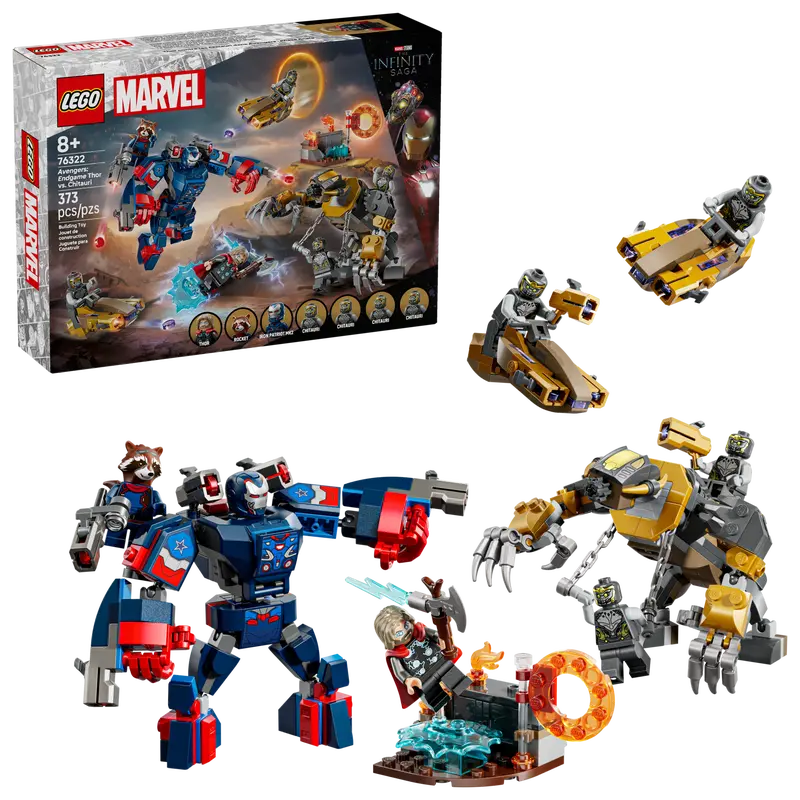 Купить Конструктор LEGO Мстители: Завершение Тор против Читаури 76322 373 эл. Разноцветный Артикул: 5702017817941 Фото на весь экран №2