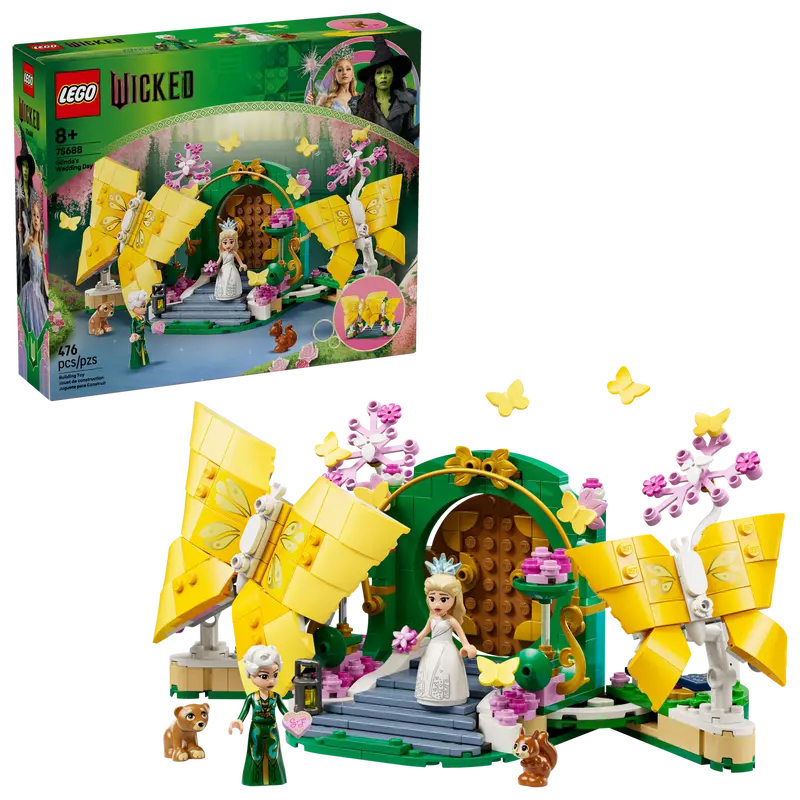 Купити Конструктор LEGO Весілля Ґлінди 75688 476 ел. Різнокольоровий Артикул: 5702017812960 Фото повноекранне №2