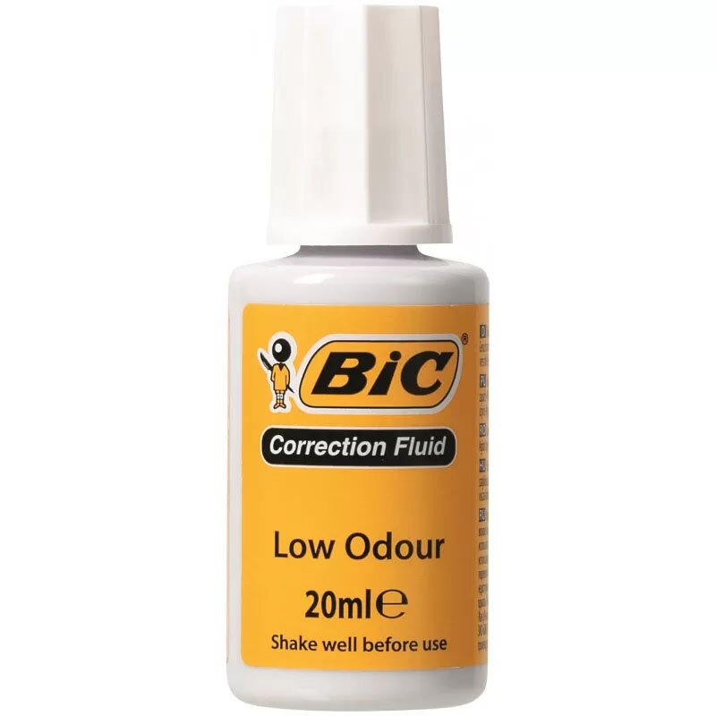 Корректор BIC с кисточкой, 20 мл 919373/894 (3086123343870)(SC)