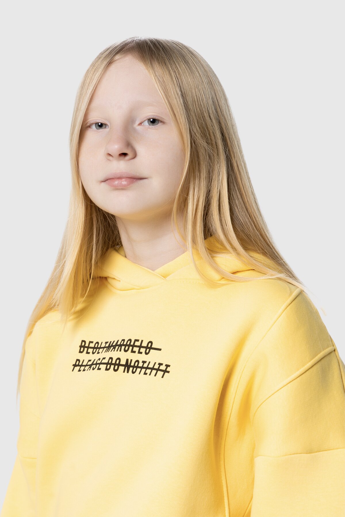 Костюм для девочки (худи, штаны) Ecrin 4611 152 см Желтый (2000990093295W)  Фото №4