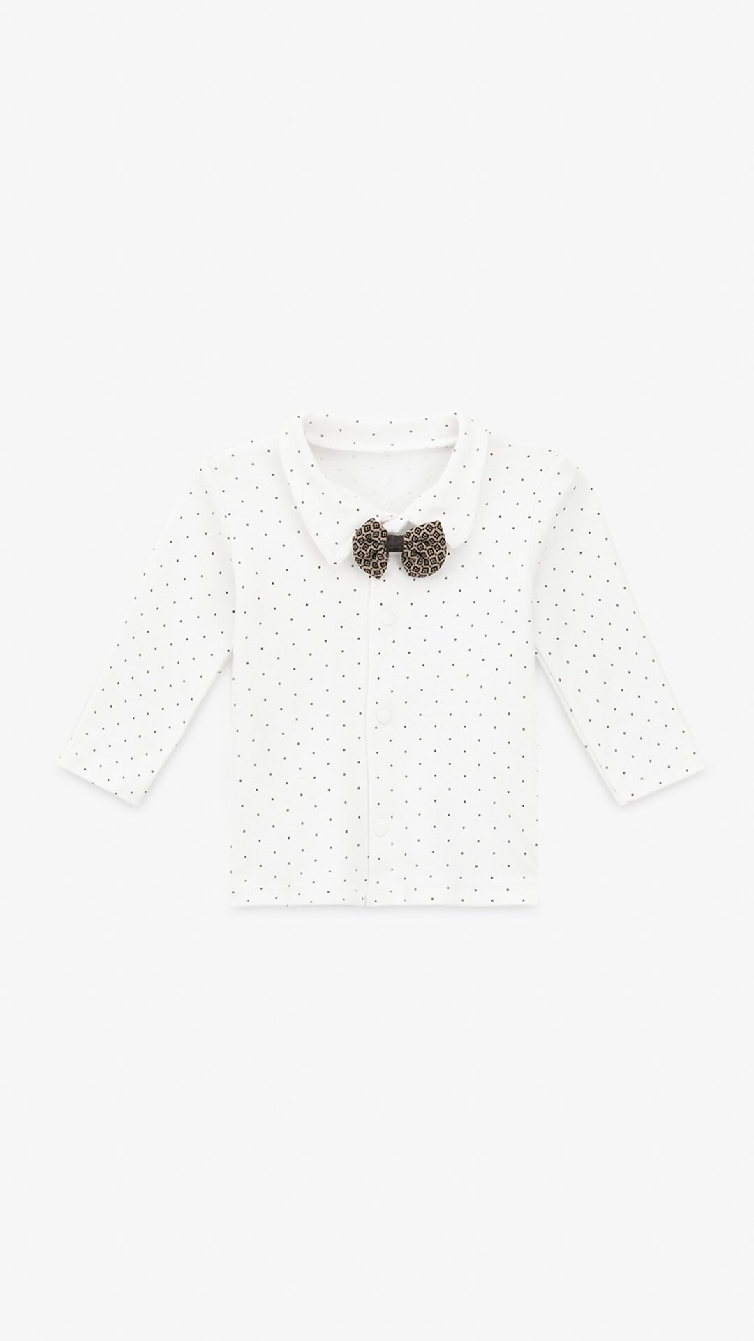 Купити Костюм для хрещення для хлопчика Mini Papi 9421 62 см Сіро-коричневий Артикул: 2000999549434 Фото повноекранне №2
