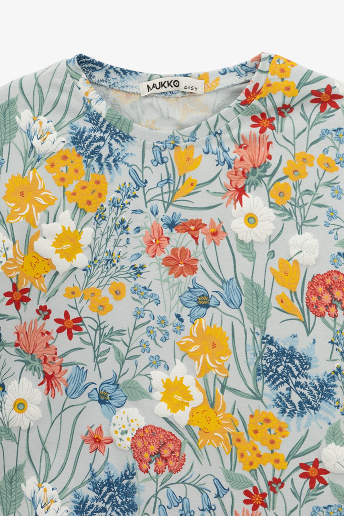 Костюм футболка+лосины для девочки DIFA 1535-8 92 см Голубой  Фото №6