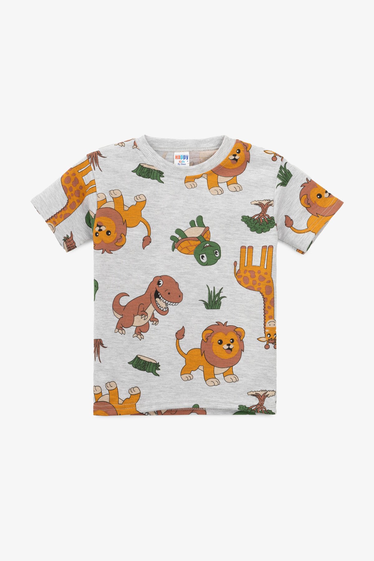 Костюм футболка+шорти для хлопчика Happy Kids 255 92 см Сірий  Фото №1