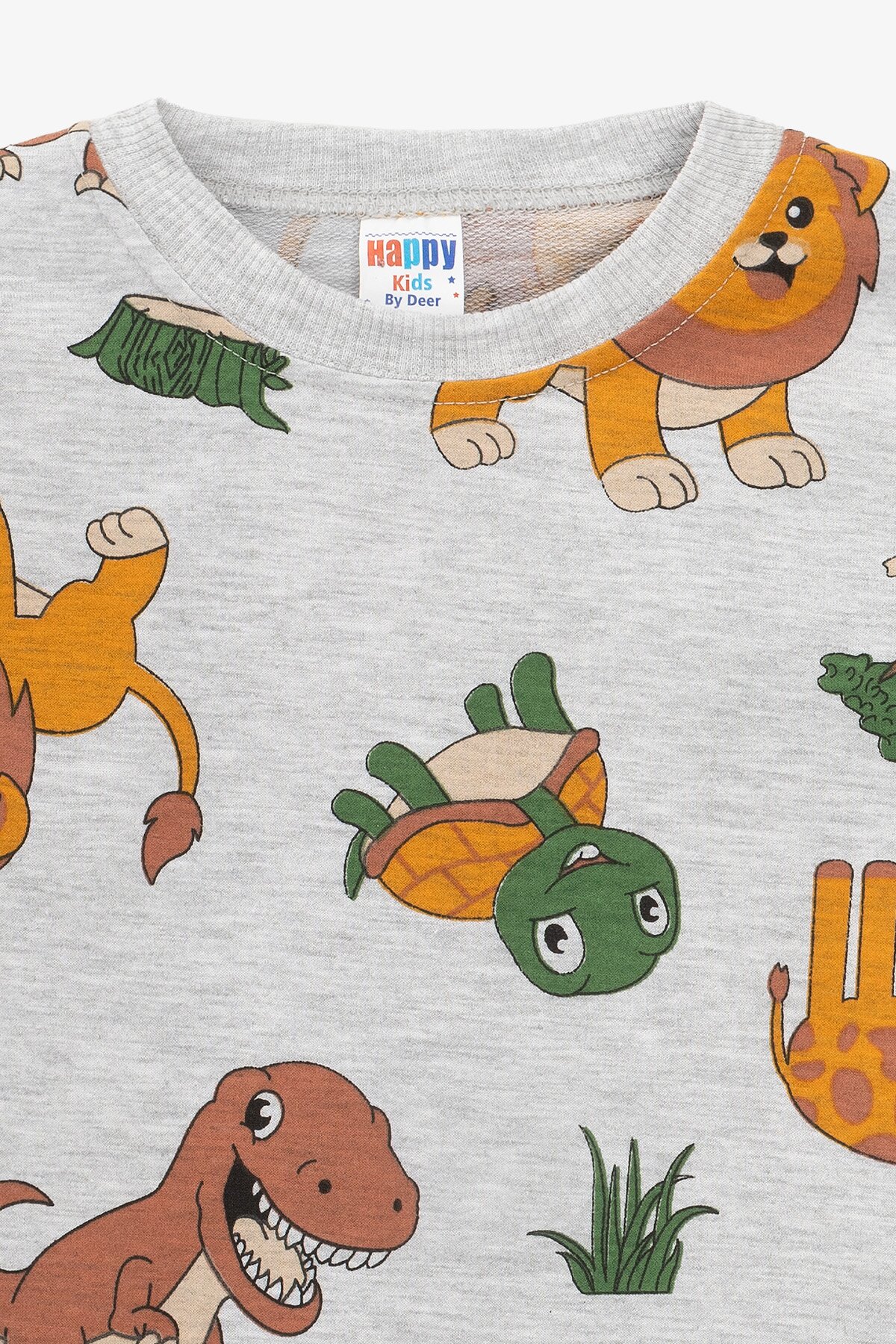 Костюм футболка+шорти для хлопчика Happy Kids 255 92 см Сірий  Фото №2